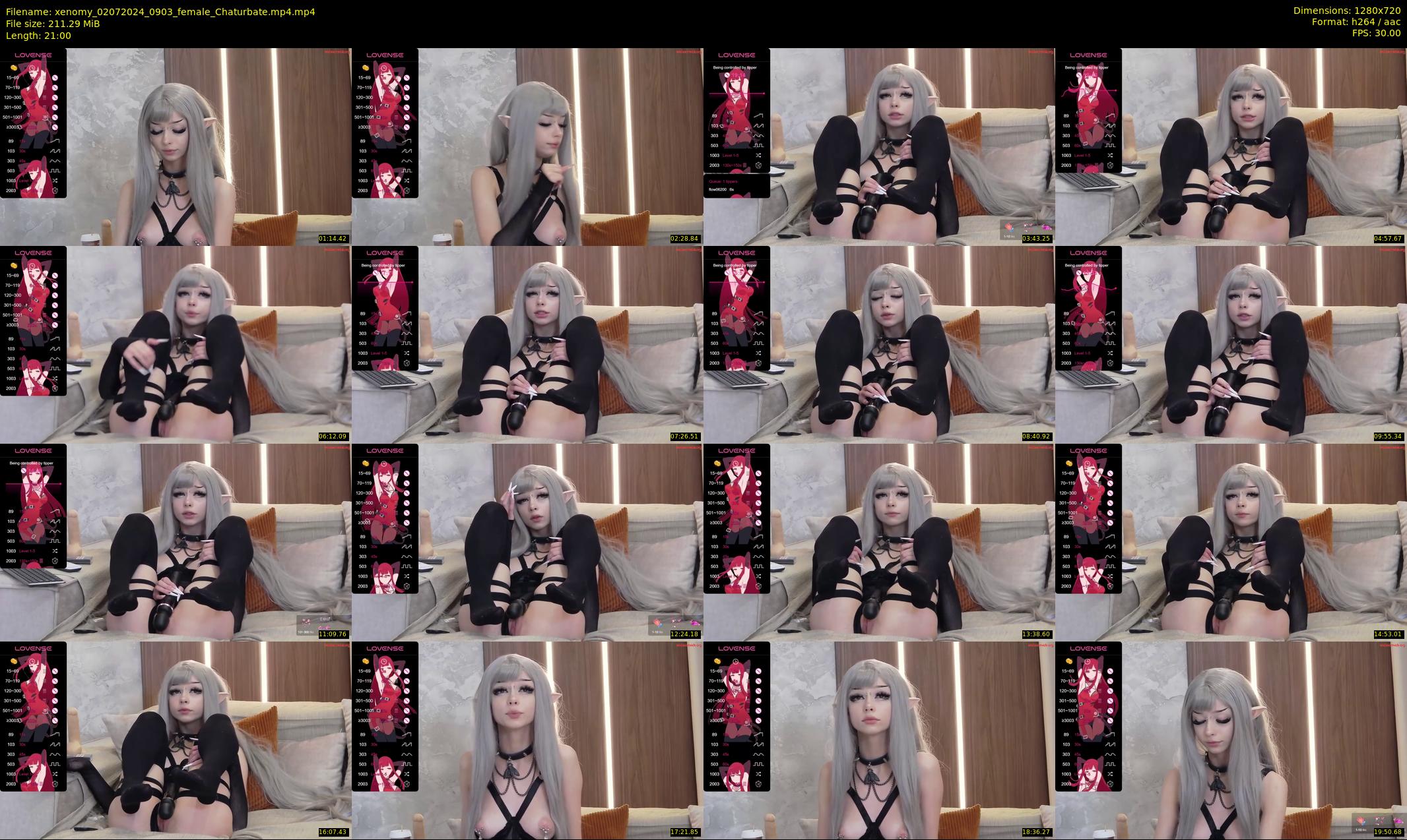 xenomy — 21 minute Chaturbate female cam show recording, 720p, Jul 2, 2024