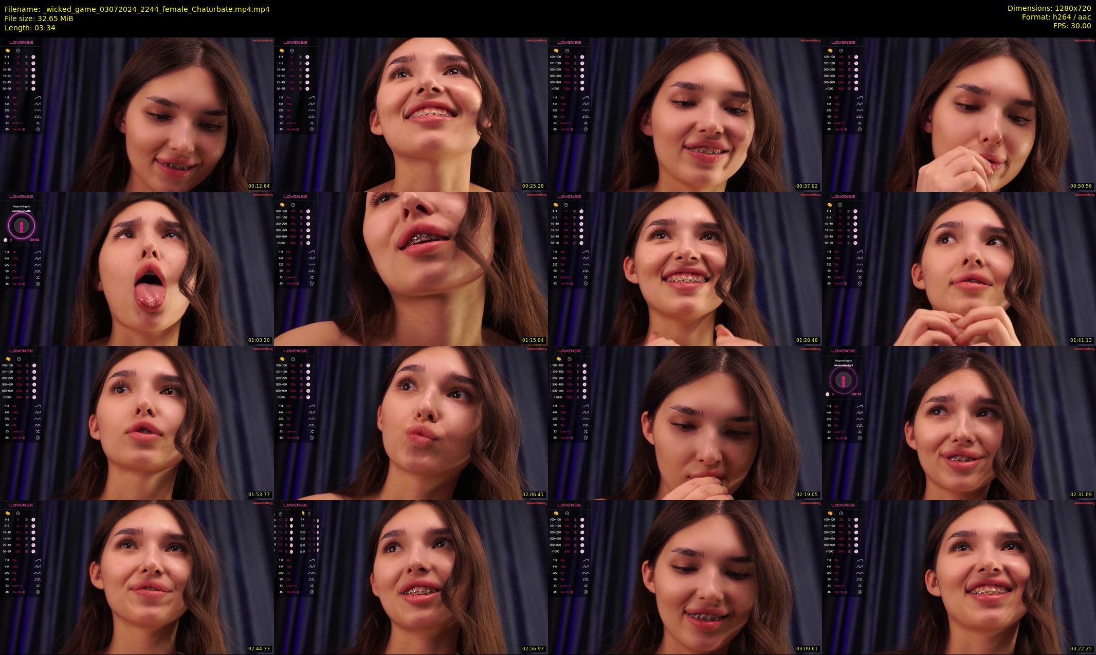 _wicked_game — 4 minute Chaturbate female cam show recording, 720p, Jul 3, 2024