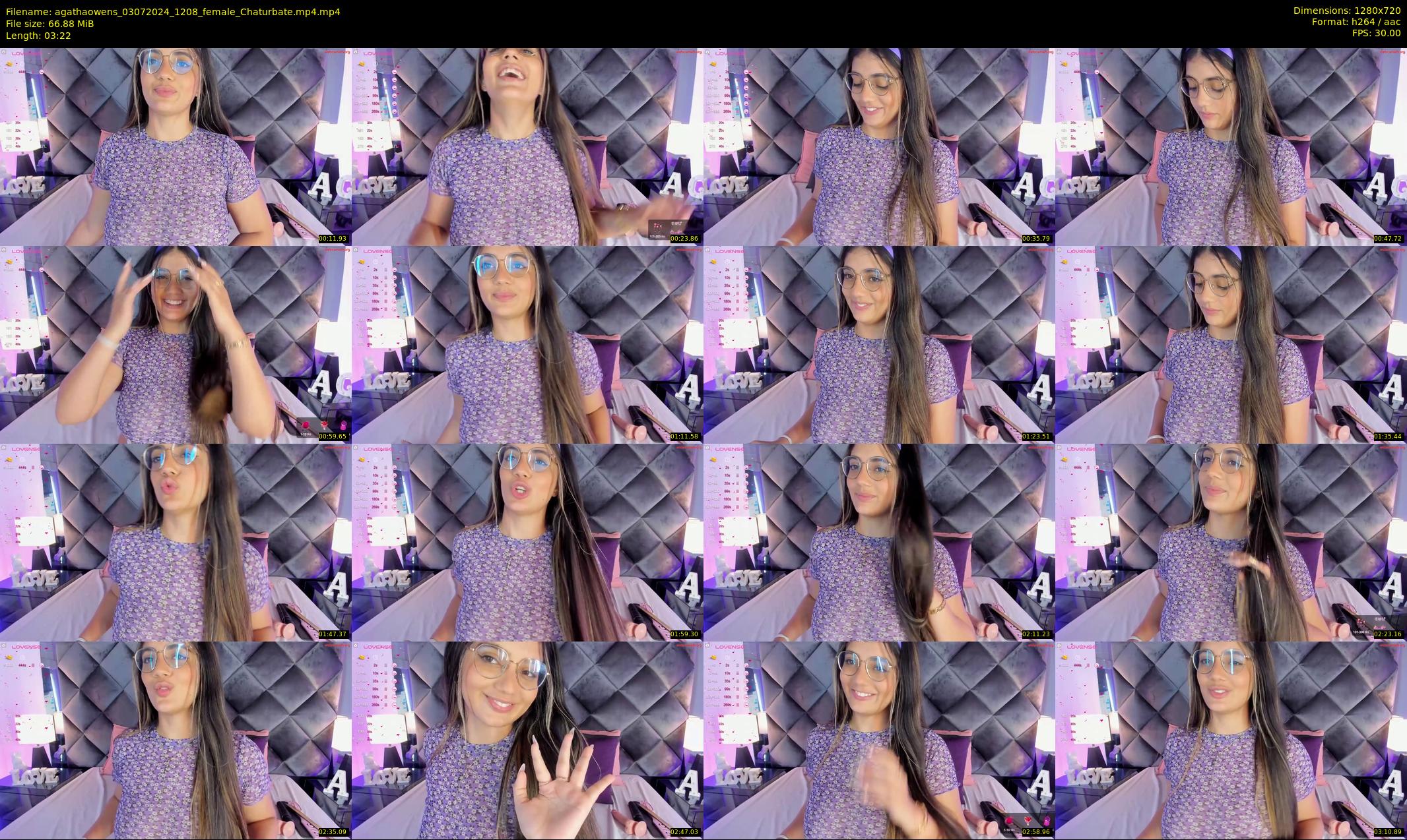agathaowens — 4 minute Chaturbate female cam show recording, 720p, Jul 3, 2024