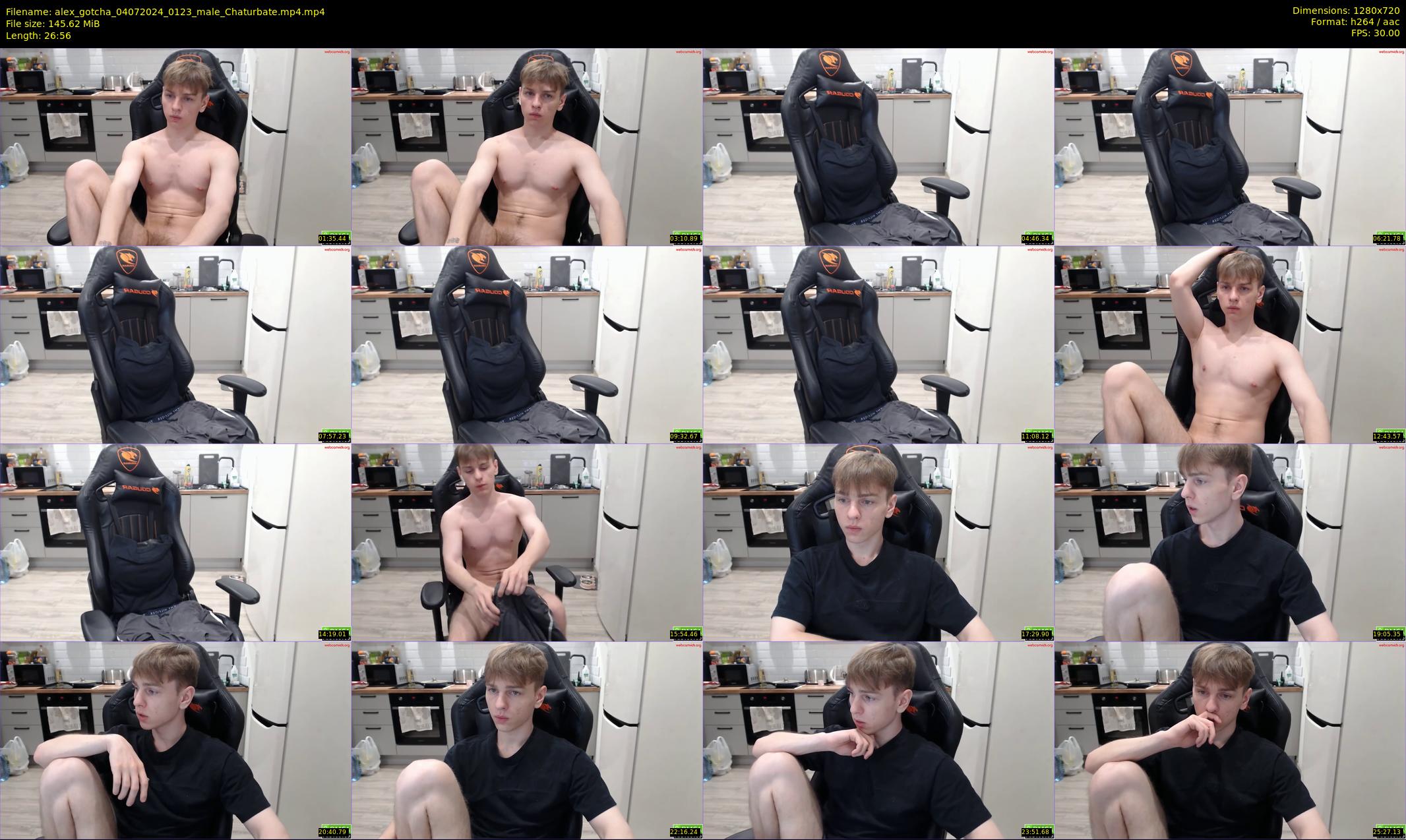 alex_gotcha — 27 minute Chaturbate male cam show recording, 720p, Jul 4, 2024
