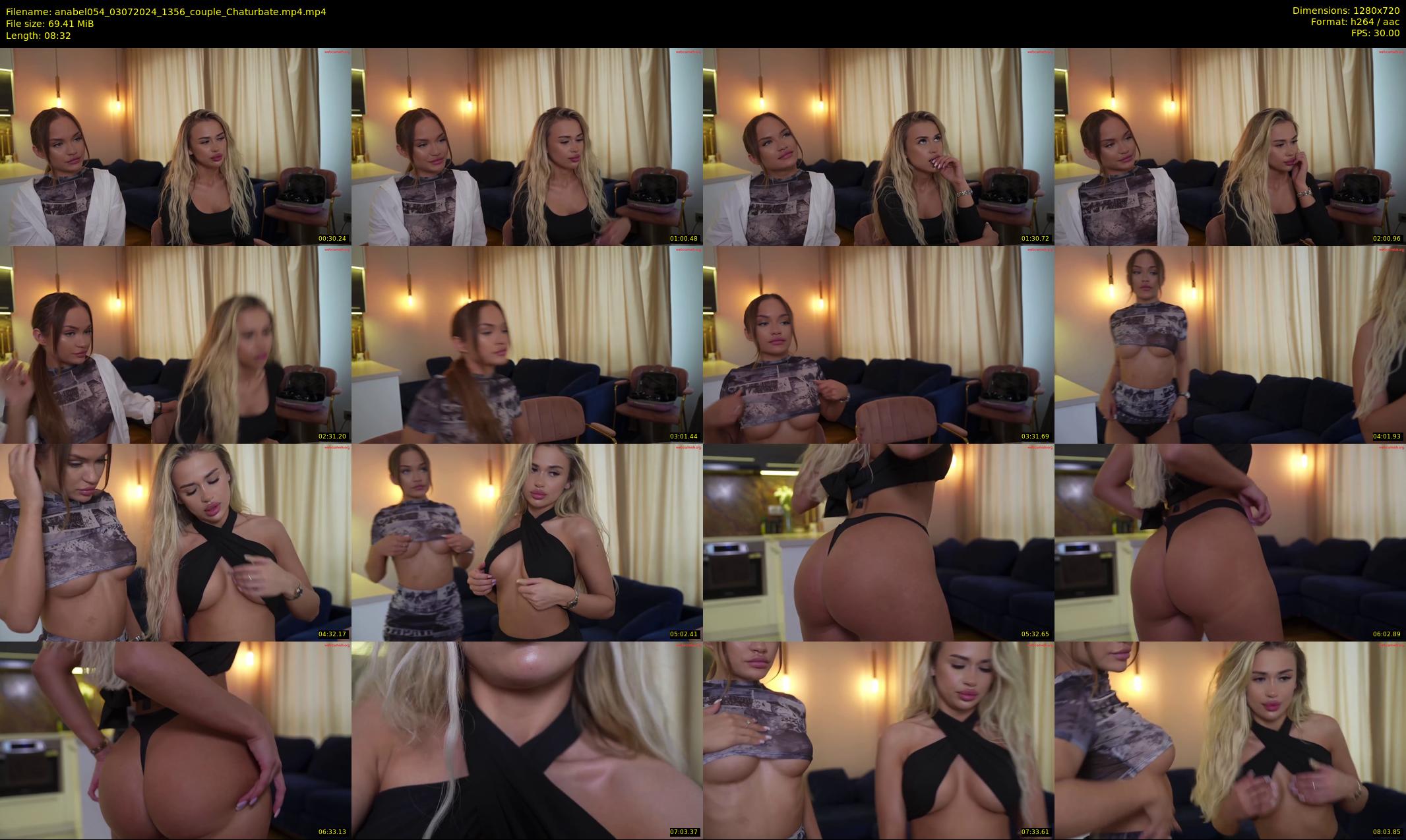 anabel054 — 9 minute Chaturbate female cam show recording, 720p, Jul 3, 2024