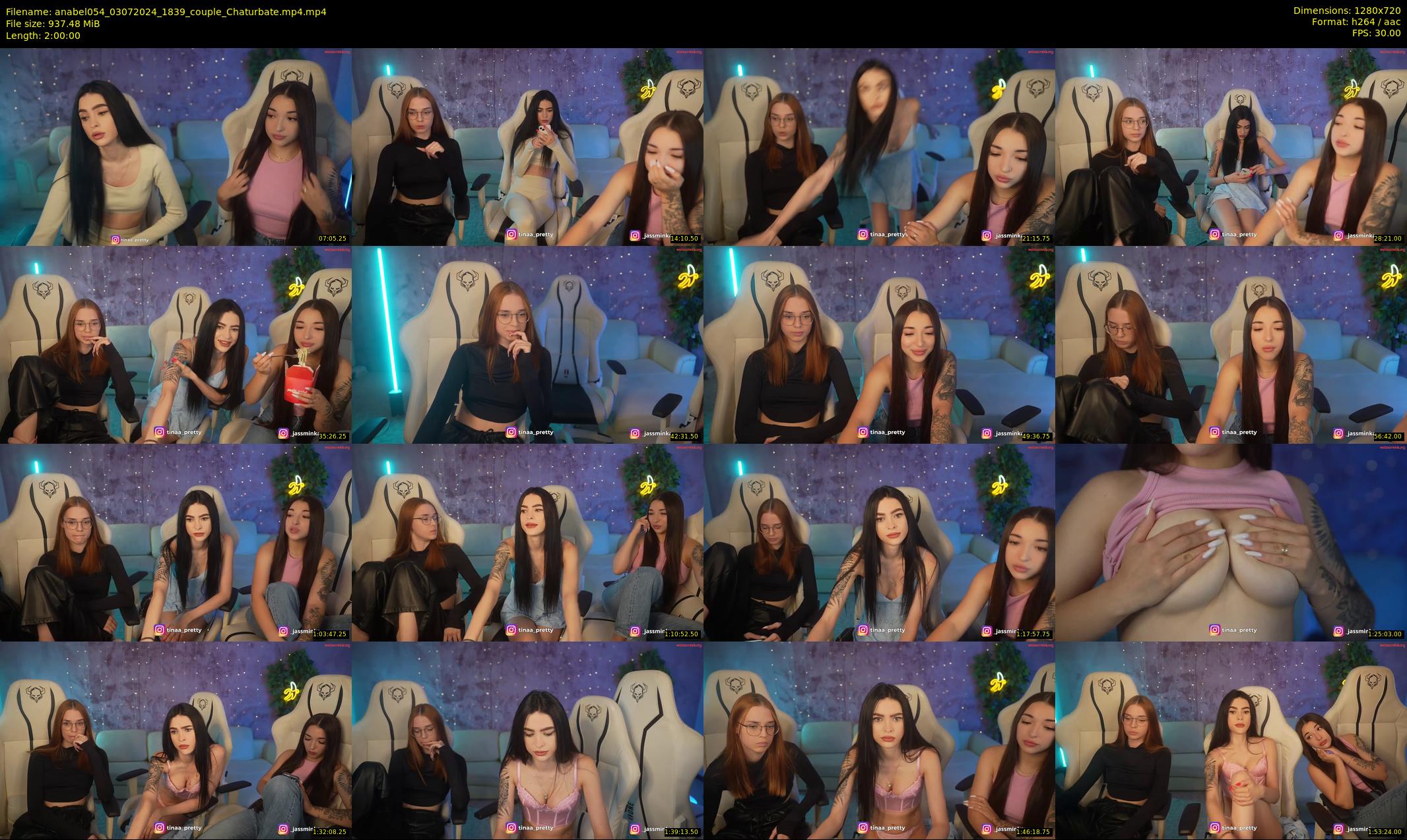 anabel054 — 120 minute Chaturbate female cam show recording, 720p, Jul 3, 2024