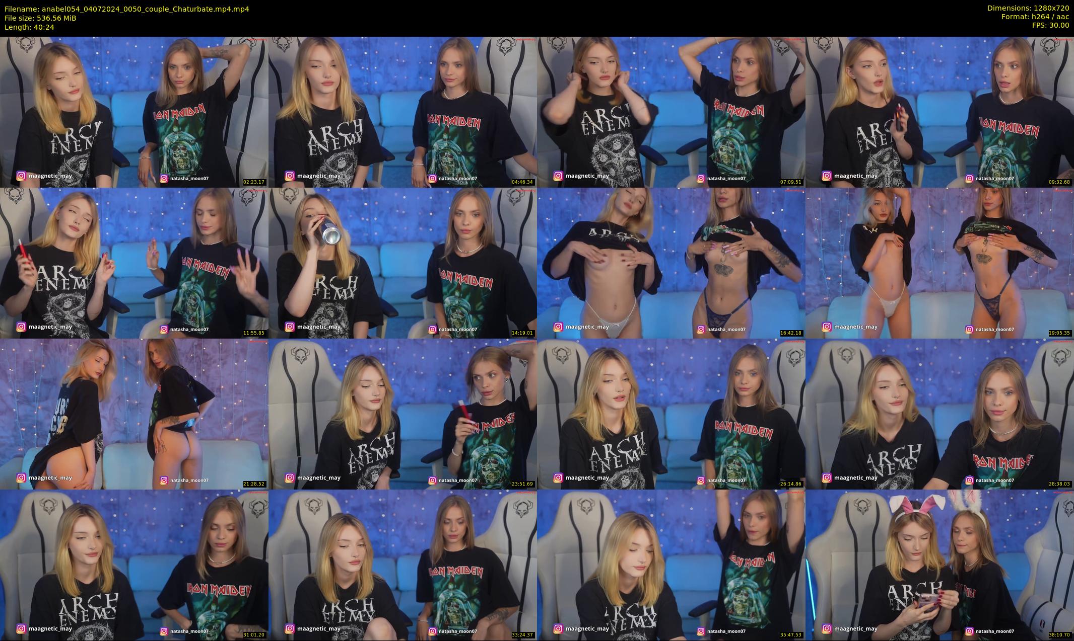 anabel054 — 41 minute Chaturbate female cam show recording, 720p, Jul 4, 2024