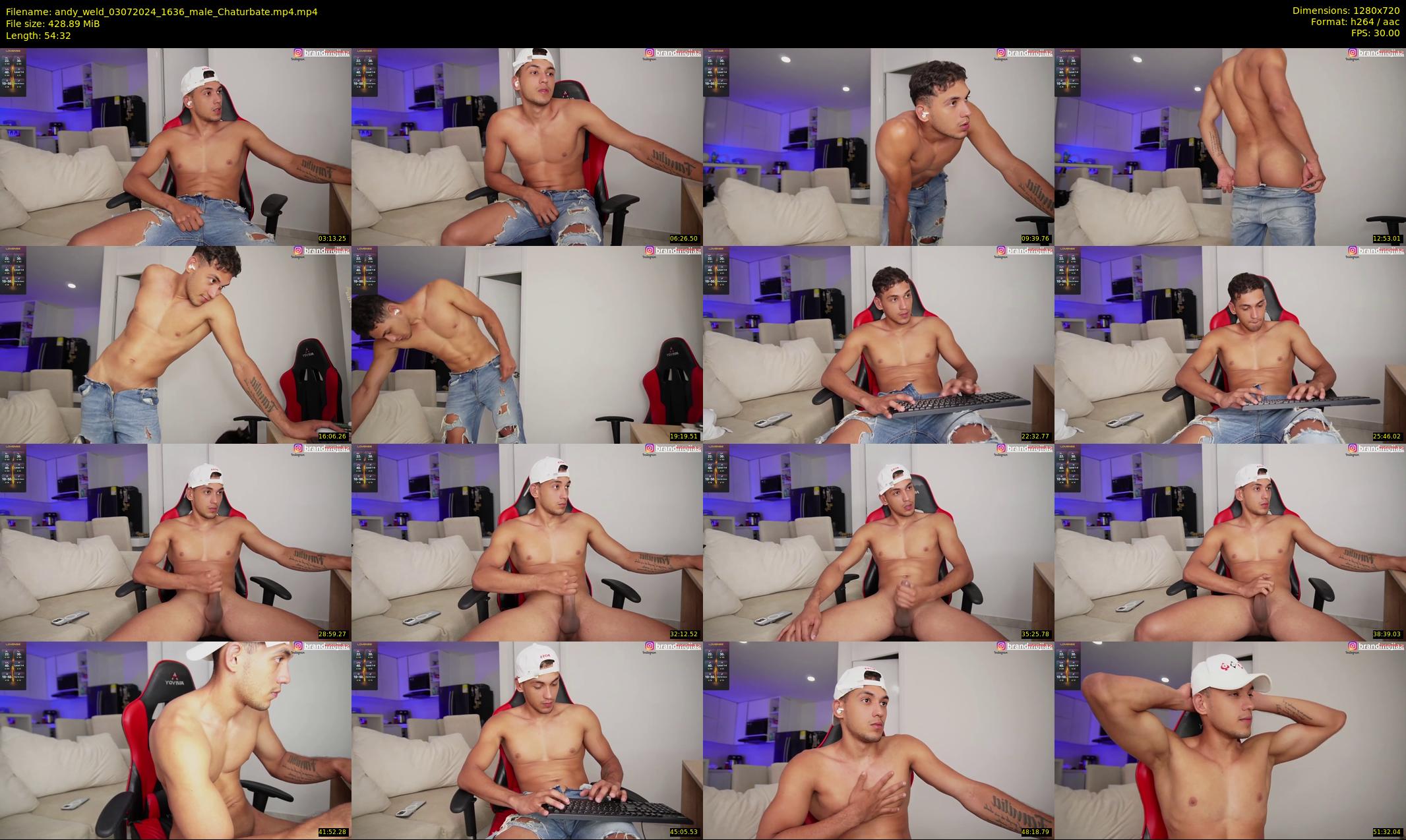 andy_weld — 55 minute Chaturbate male cam show recording, 720p, Jul 3, 2024
