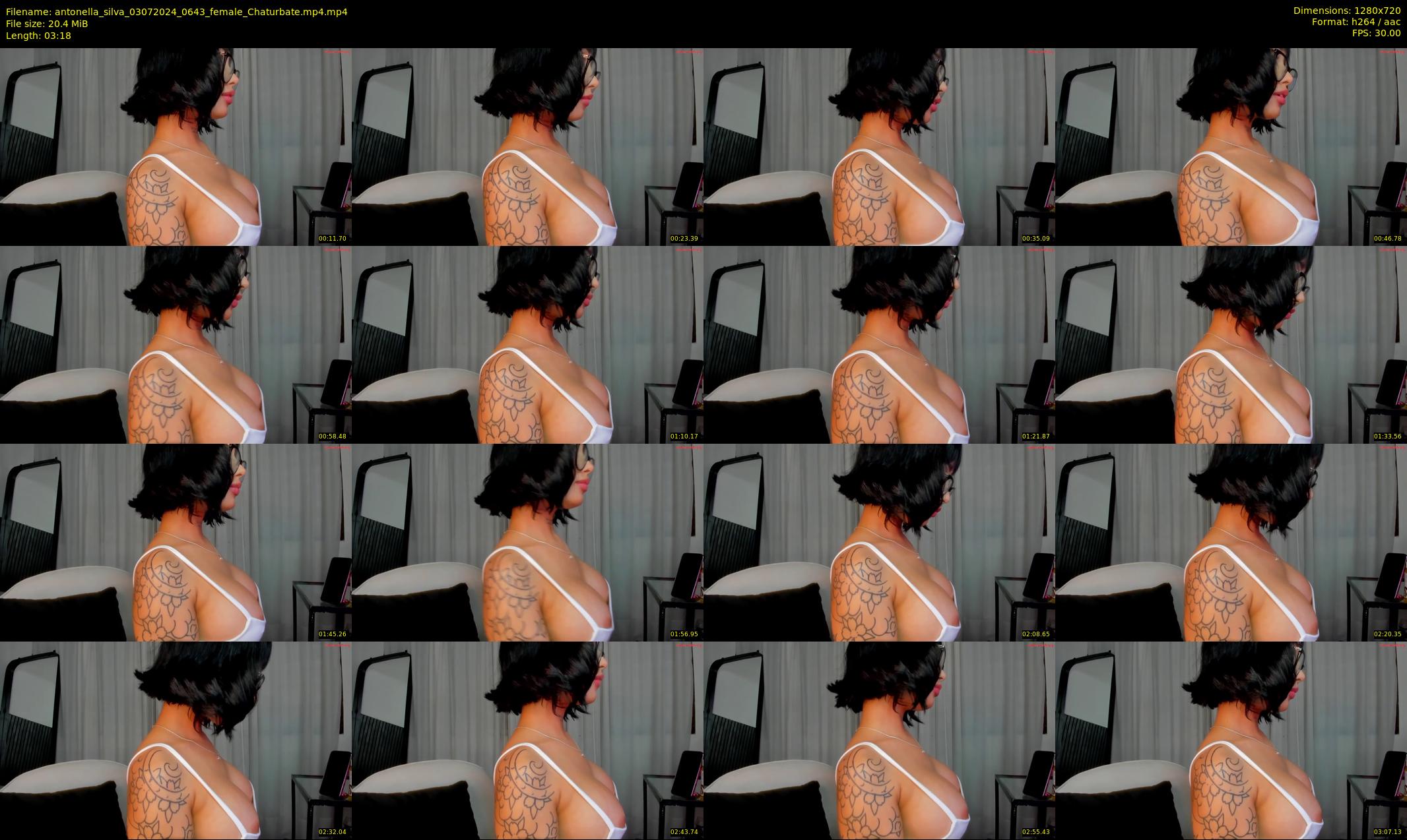 antonella_silva — 4 minute Chaturbate female cam show recording, 720p, Jul 3, 2024