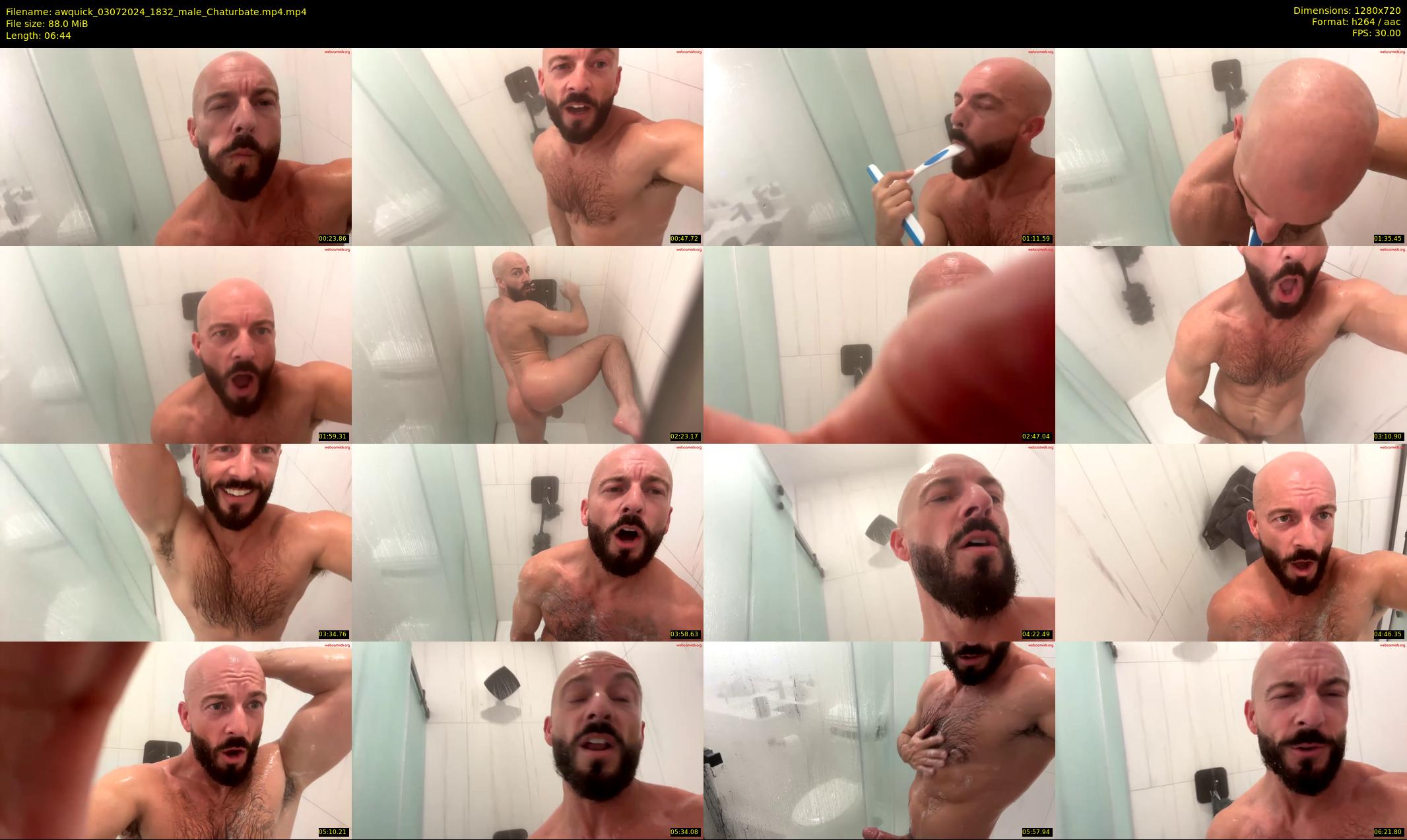 awquick — 7 minute Chaturbate male cam show recording, 720p, Jul 3, 2024