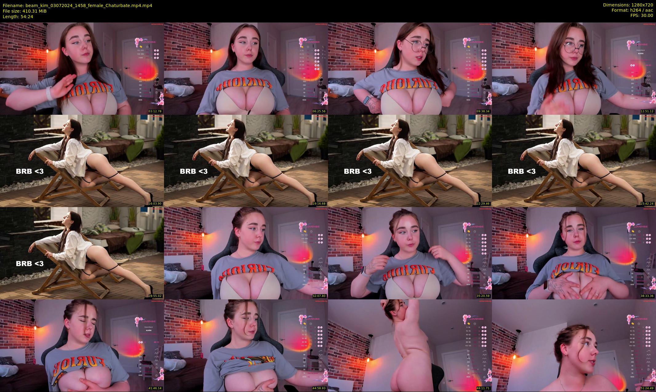 beam_kim — 55 minute Chaturbate female cam show recording, 720p, Jul 3, 2024