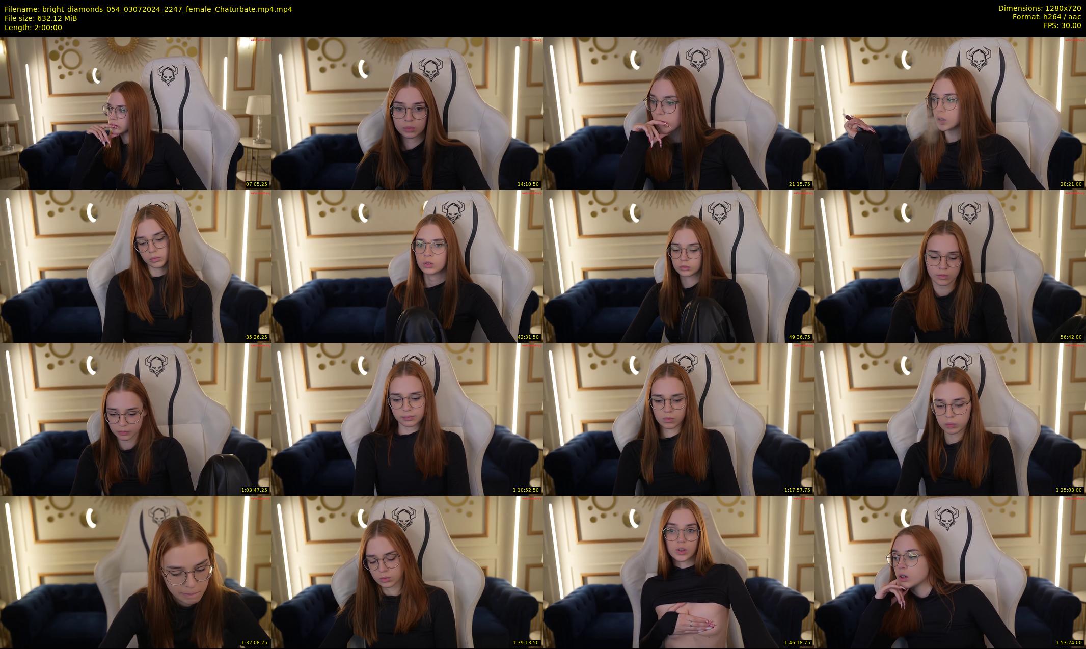 bright_diamonds_054 — 120 minute Chaturbate couple cam show recording, 720p, Jul 3, 2024