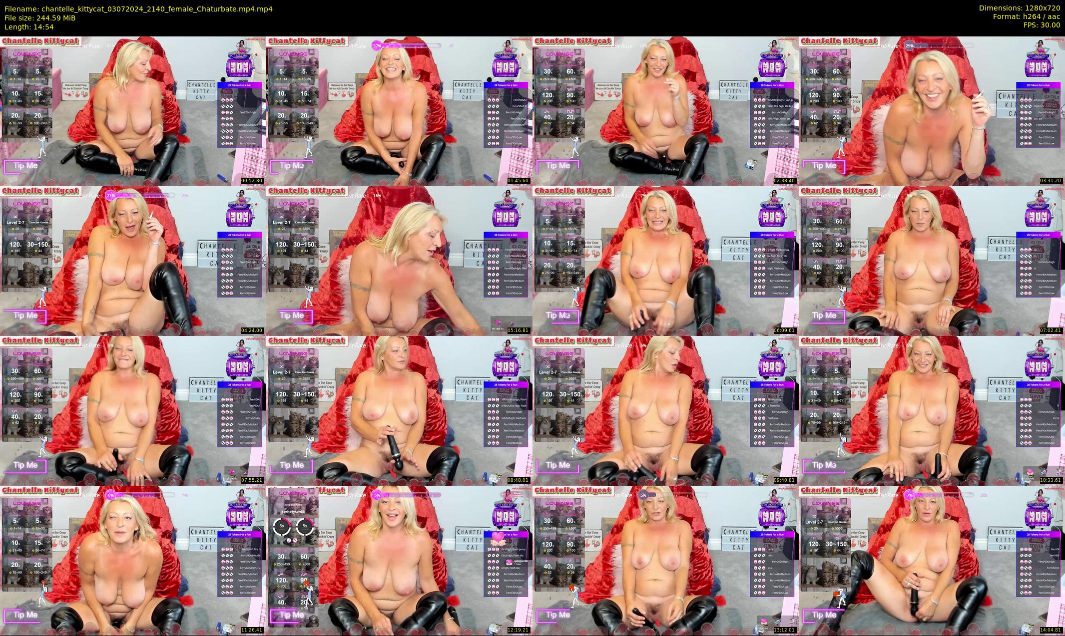 chantelle_kittycat — 15 minute Chaturbate female cam show recording, 720p, Jul 3, 2024