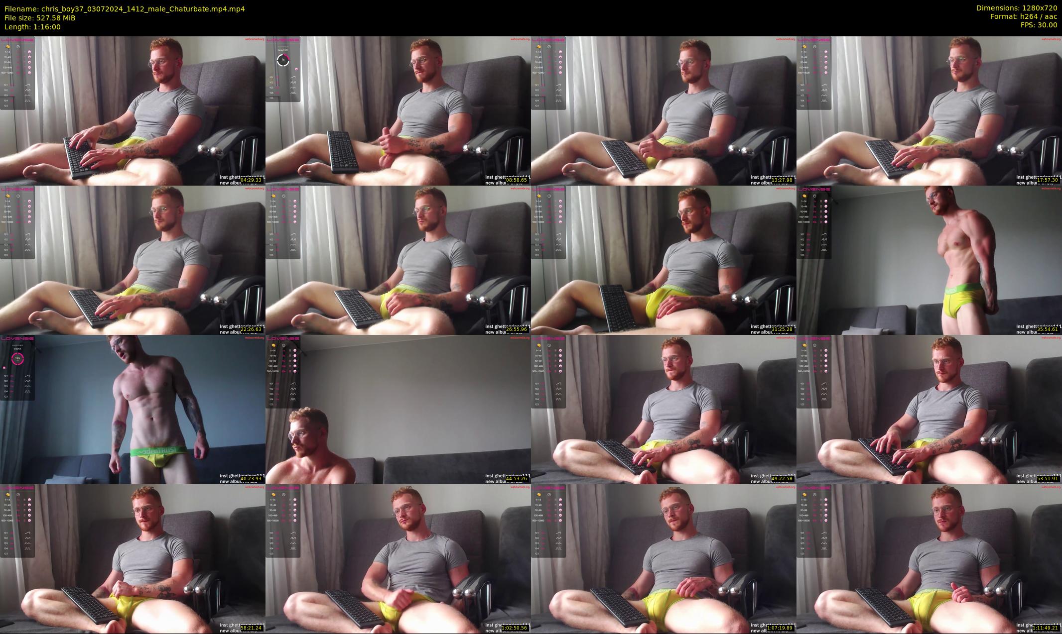 chris_boy37 — 76 minute Chaturbate male cam show recording, 720p, Jul 3, 2024