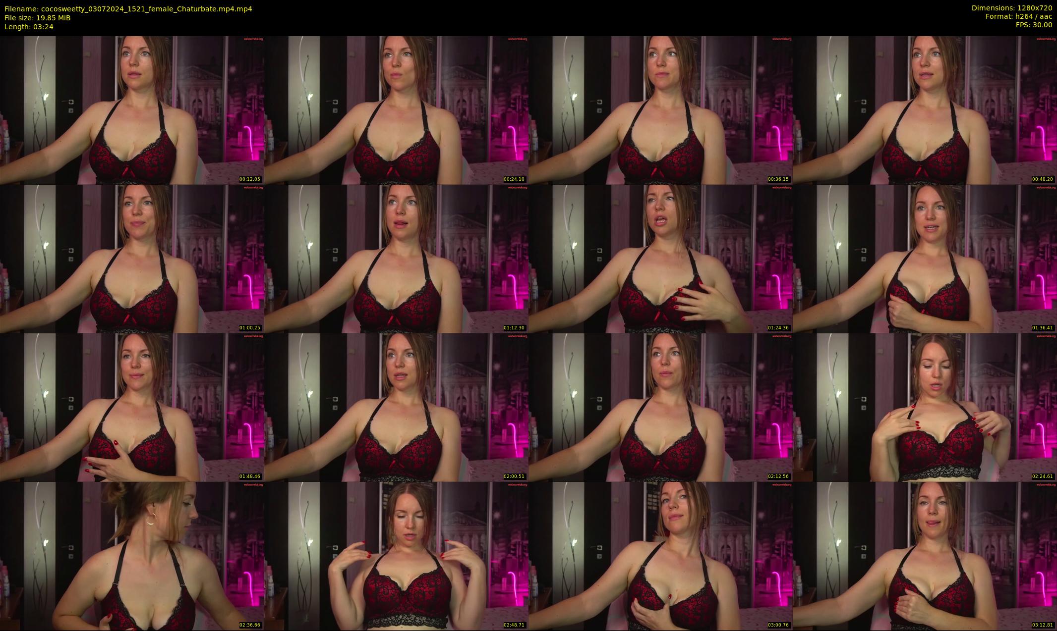 cocosweetty — 4 minute Chaturbate female cam show recording, 720p, Jul 3, 2024
