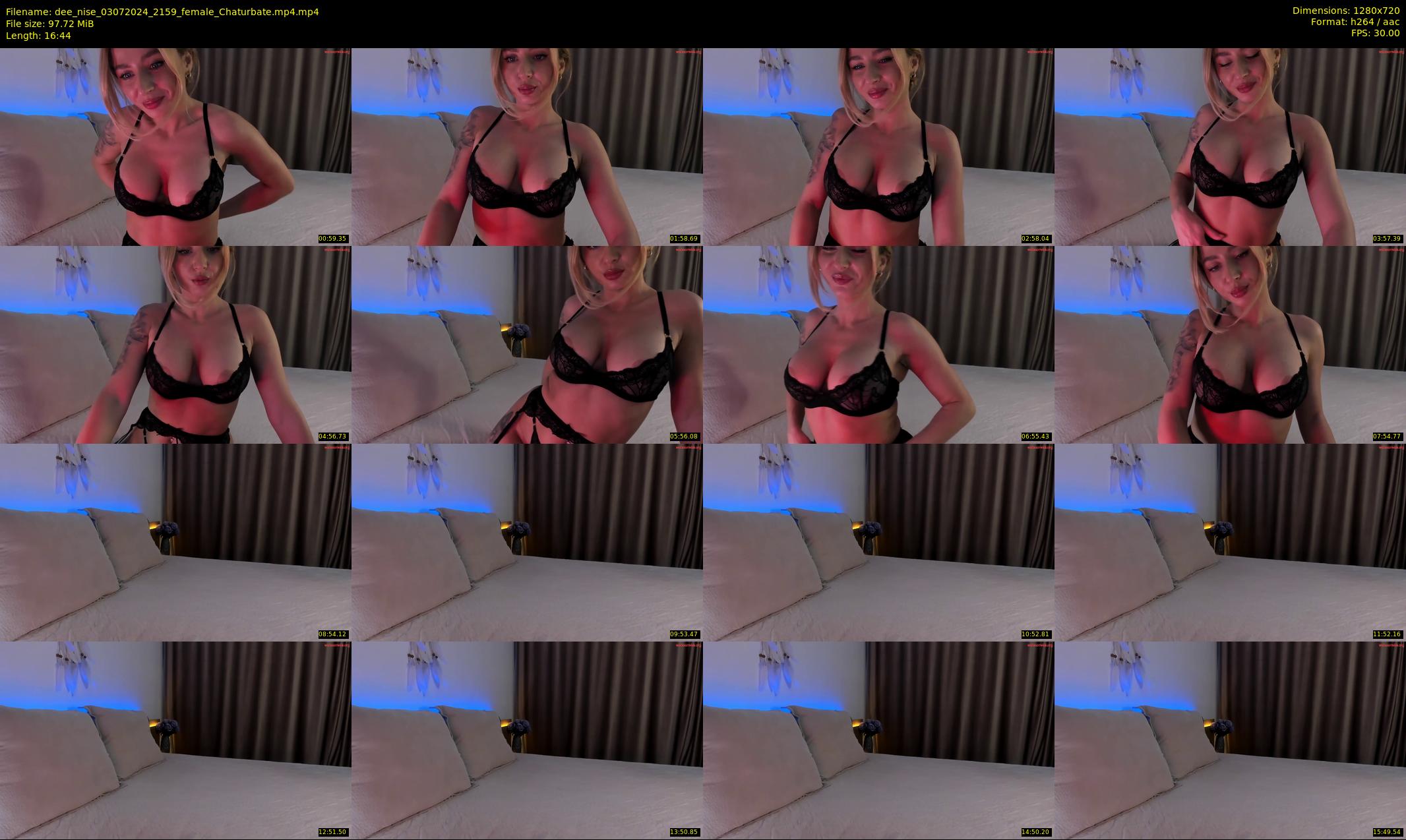 dee_nise — 17 minute Chaturbate female cam show recording, 720p, Jul 3, 2024