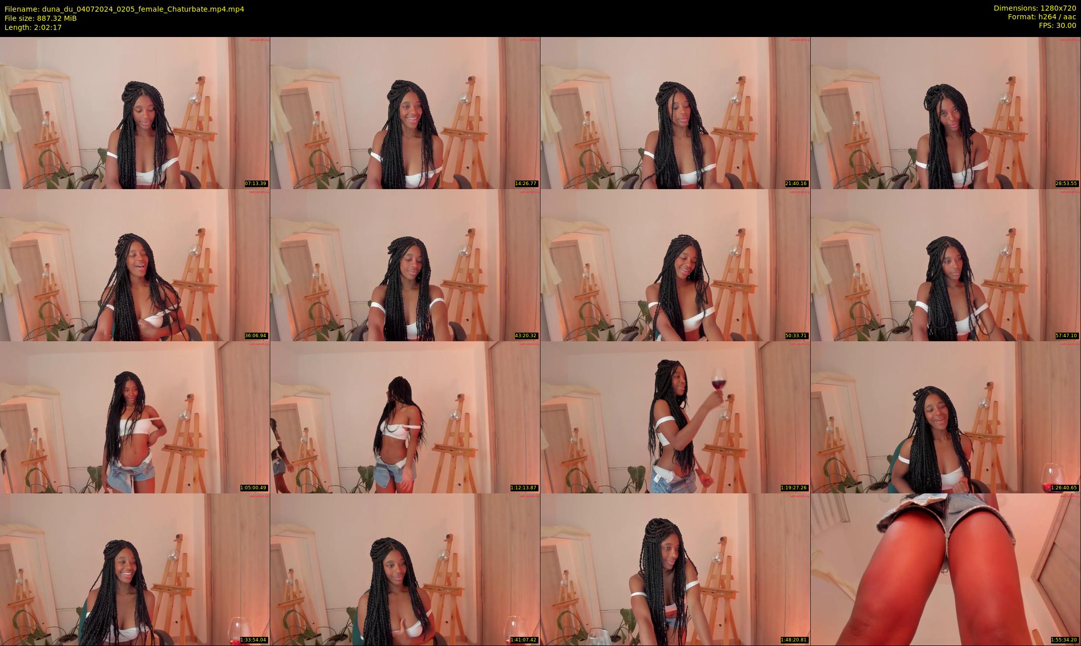 duna_du — 123 minute Chaturbate female cam show recording, 720p, Jul 4, 2024