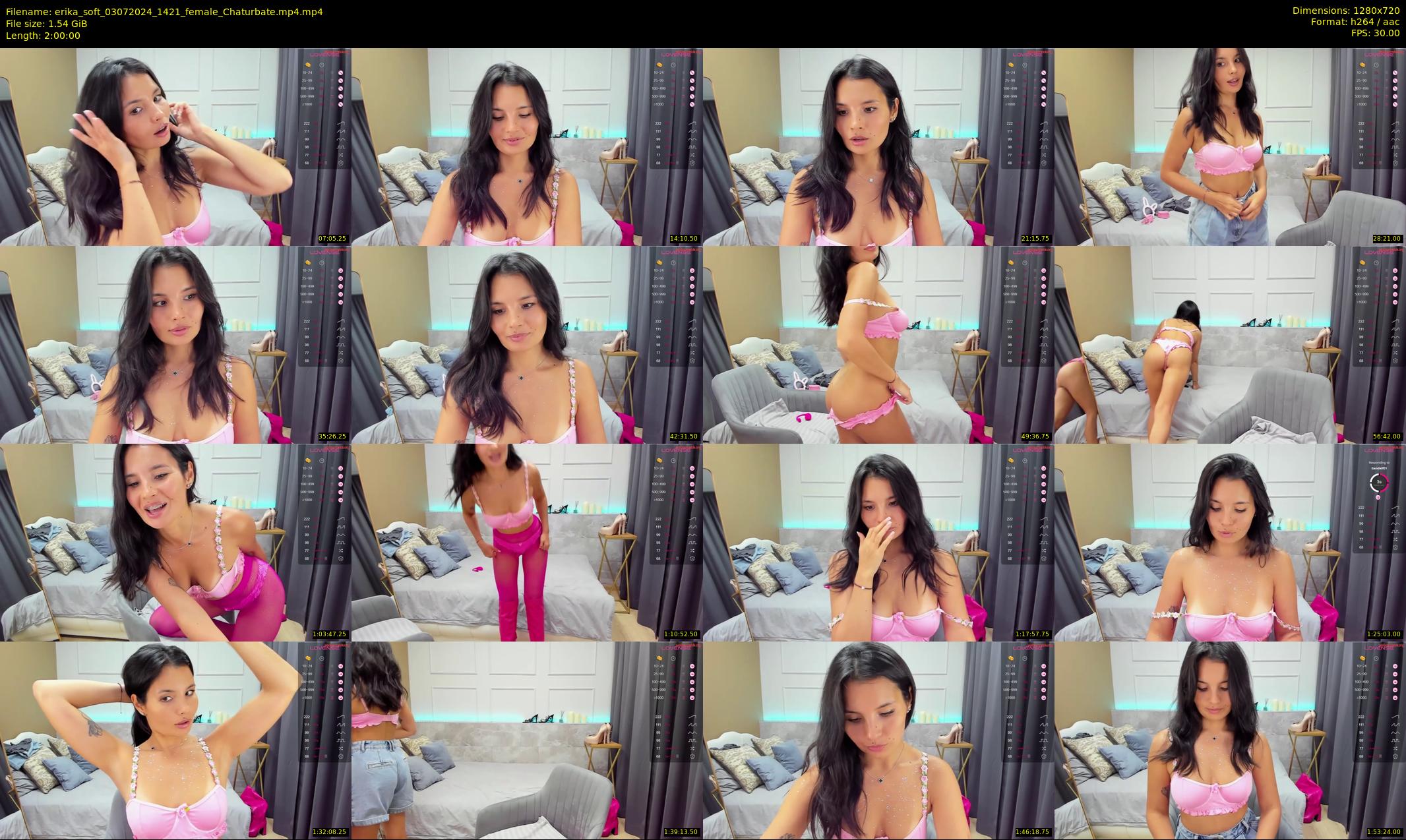 erika_soft — 120 minute Chaturbate female cam show recording, 720p, Jul 3, 2024