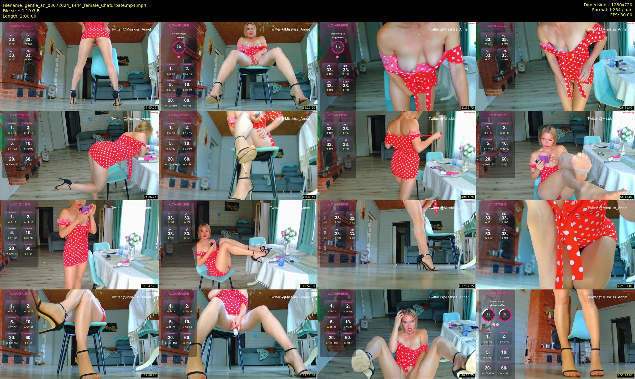 gentle_an — 120 minute Chaturbate female cam show recording, 720p, Jul 3, 2024