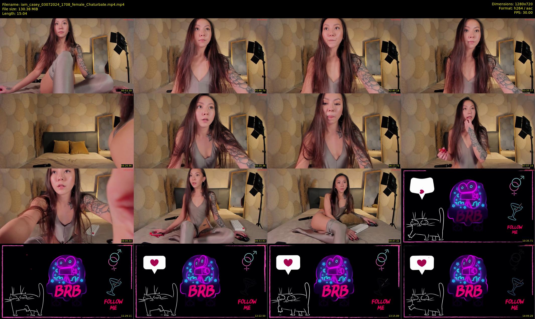 iam_casey — 16 minute Chaturbate female cam show recording, 720p, Jul 3, 2024