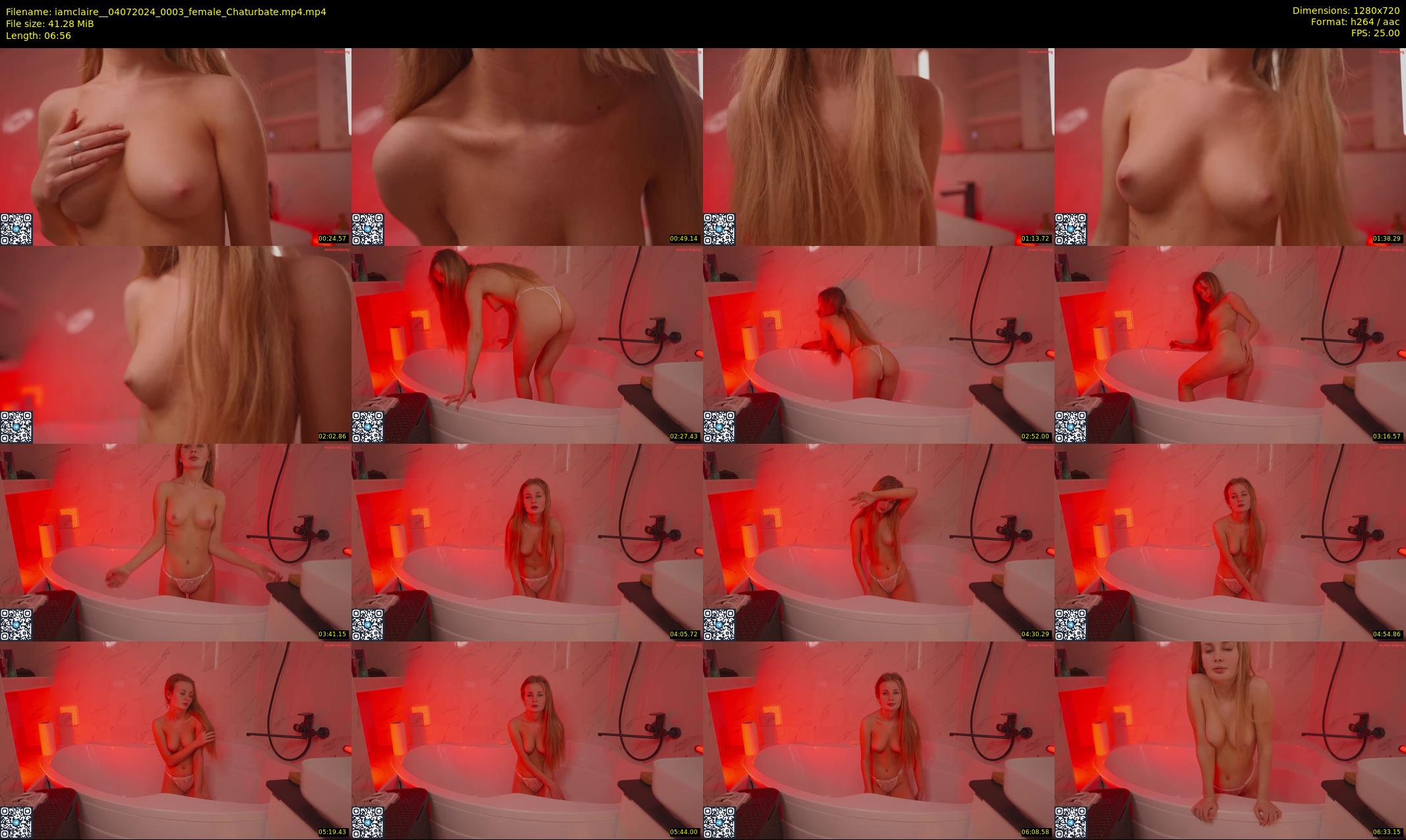 iamclaire_ — 7 minute Chaturbate female cam show recording, 720p, Jul 4, 2024