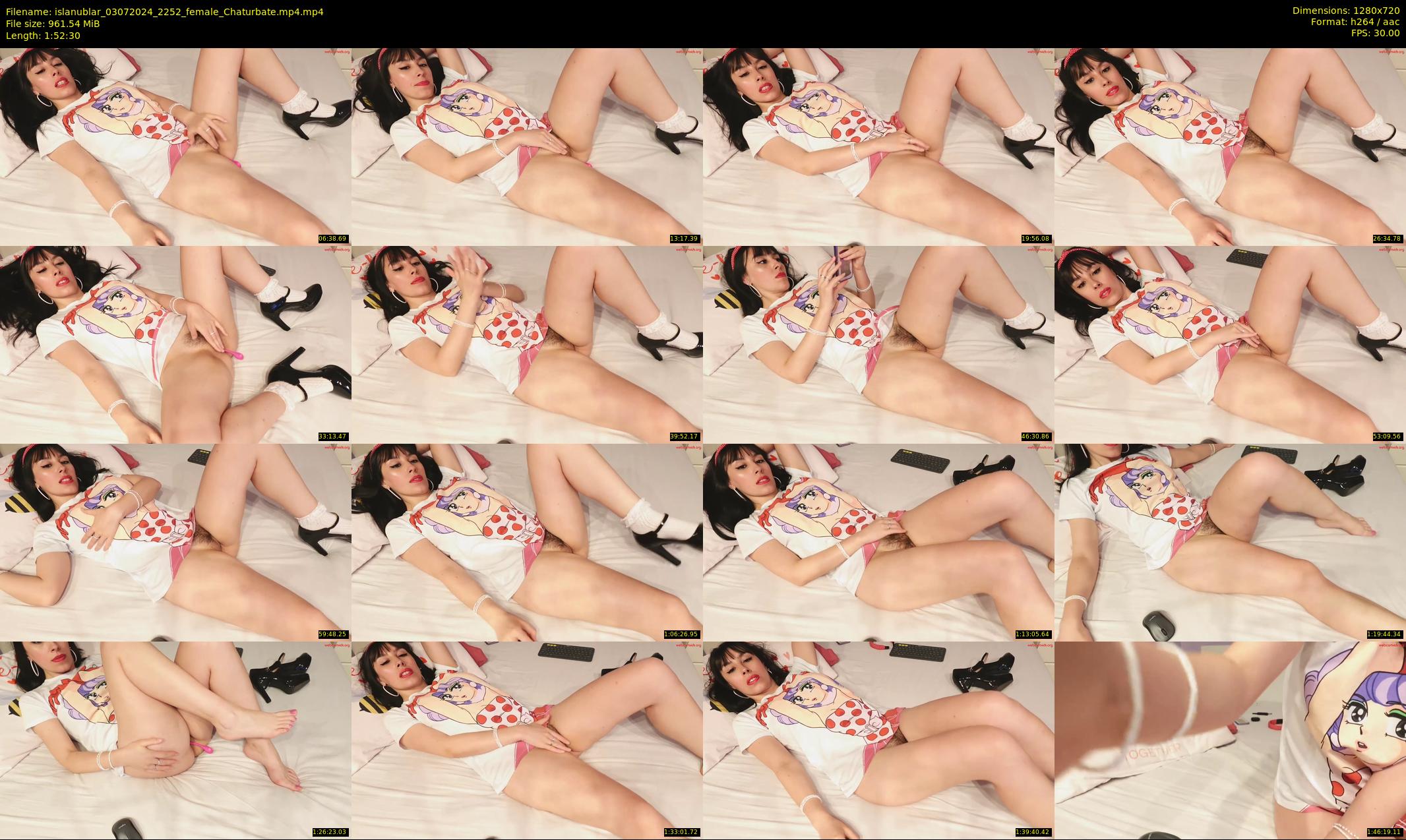 islanublar — 113 minute Chaturbate female cam show recording, 720p, Jul 3, 2024