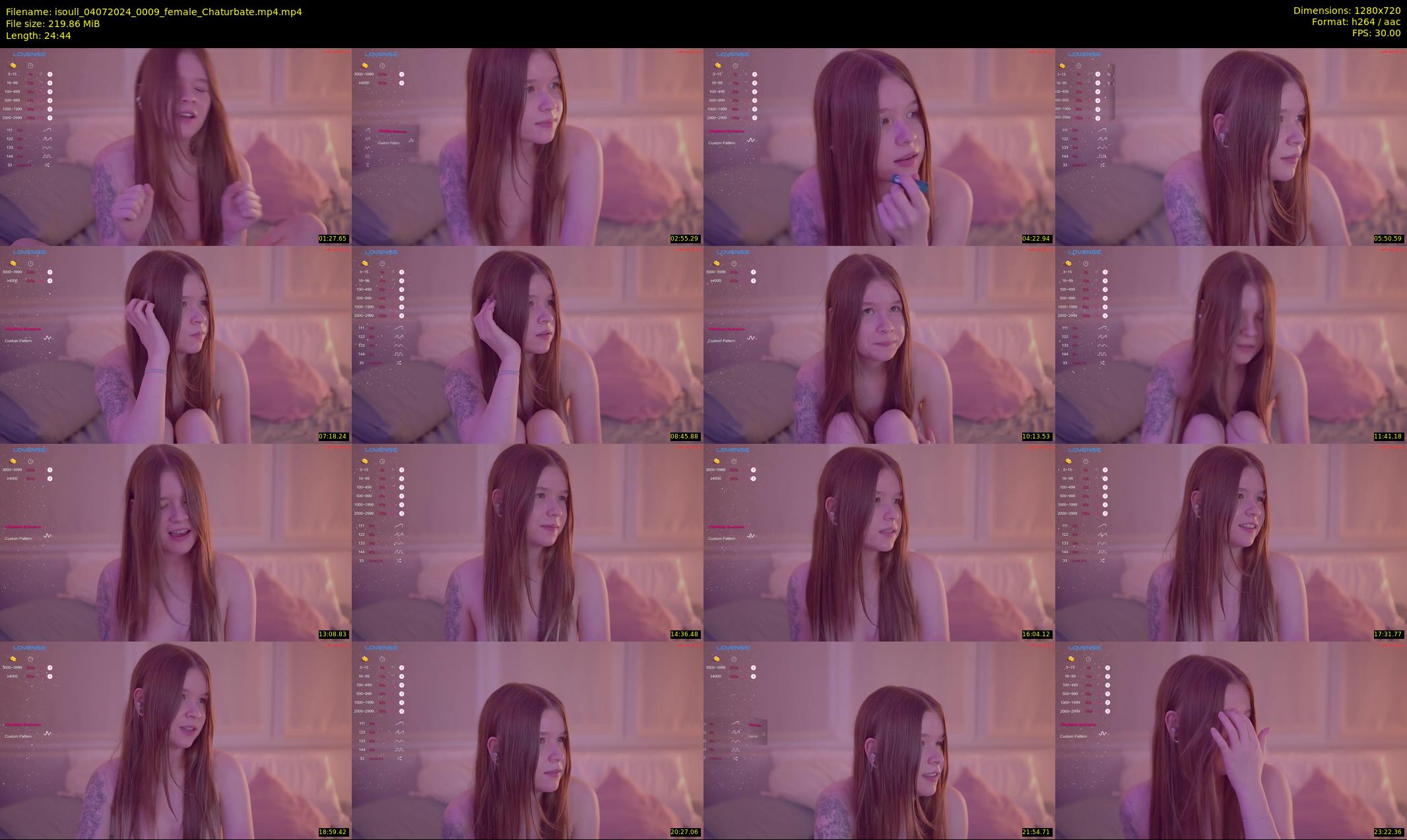 isoull — 25 minute Chaturbate female cam show recording, 720p, Jul 4, 2024