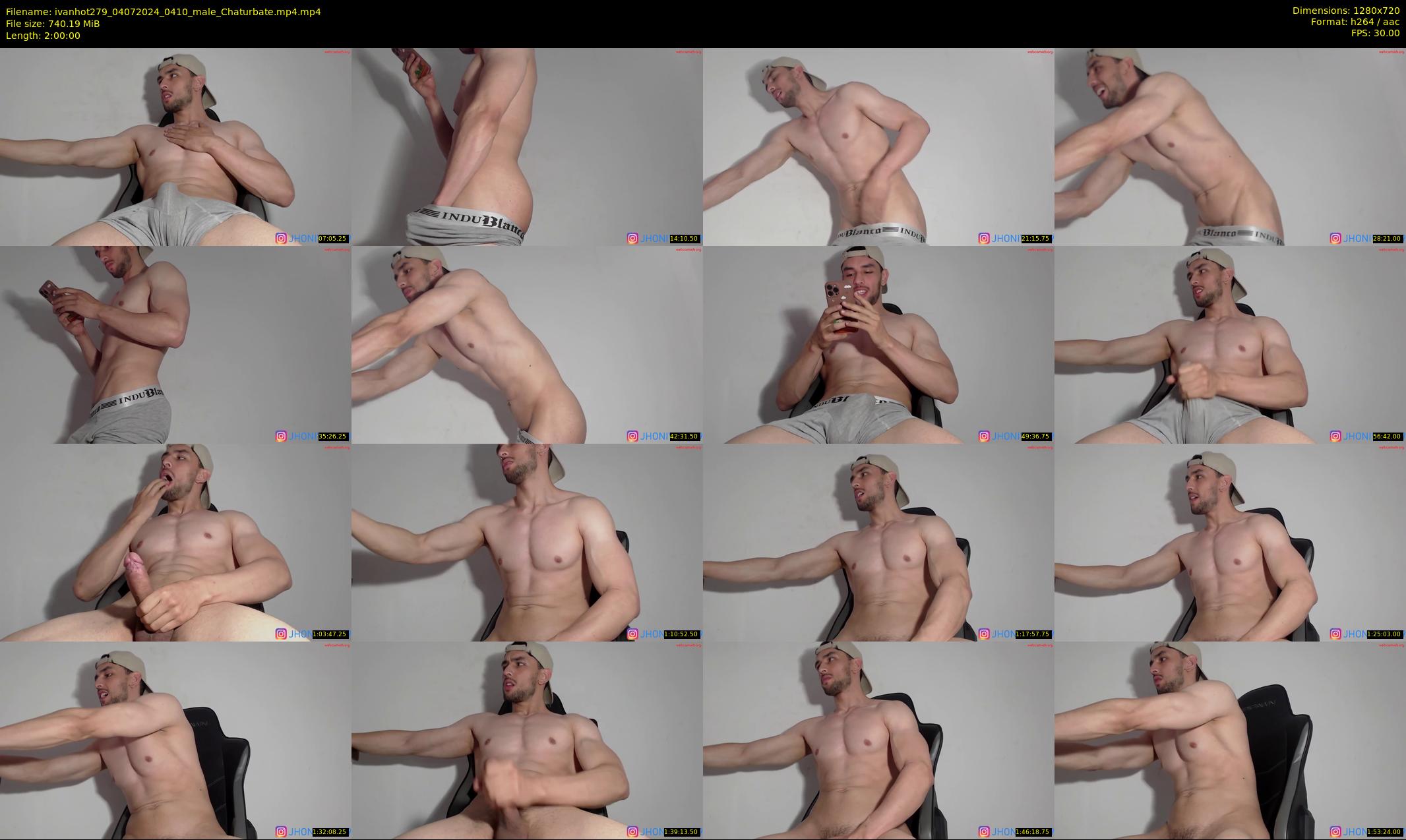 ivanhot279 — 120 minute Chaturbate male cam show recording, 720p, Jul 4, 2024