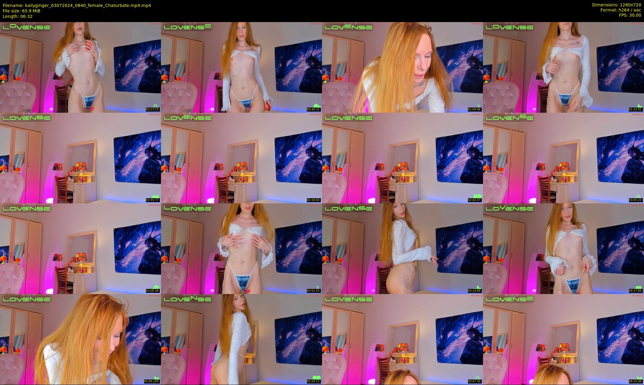 kailyginger — 7 minute Chaturbate female cam show recording, 720p, Jul 3, 2024