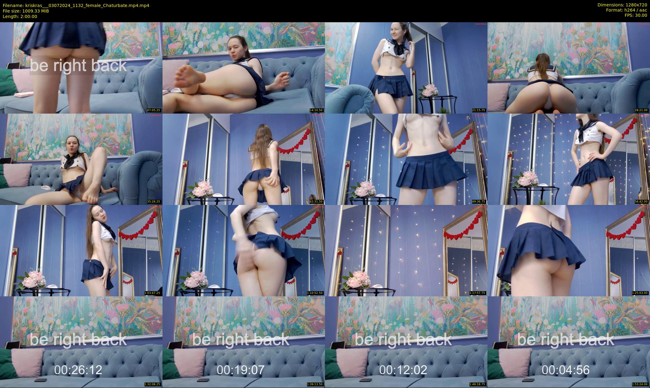 kriskras__ — 120 minute Chaturbate female cam show recording, 720p, Jul 3, 2024