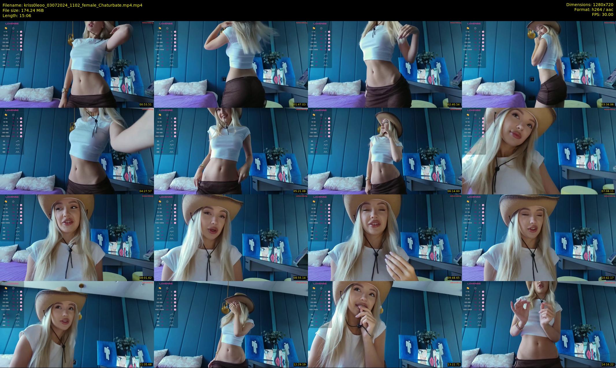 kriss0leoo — 16 minute Chaturbate couple cam show recording, 720p, Jul 3, 2024