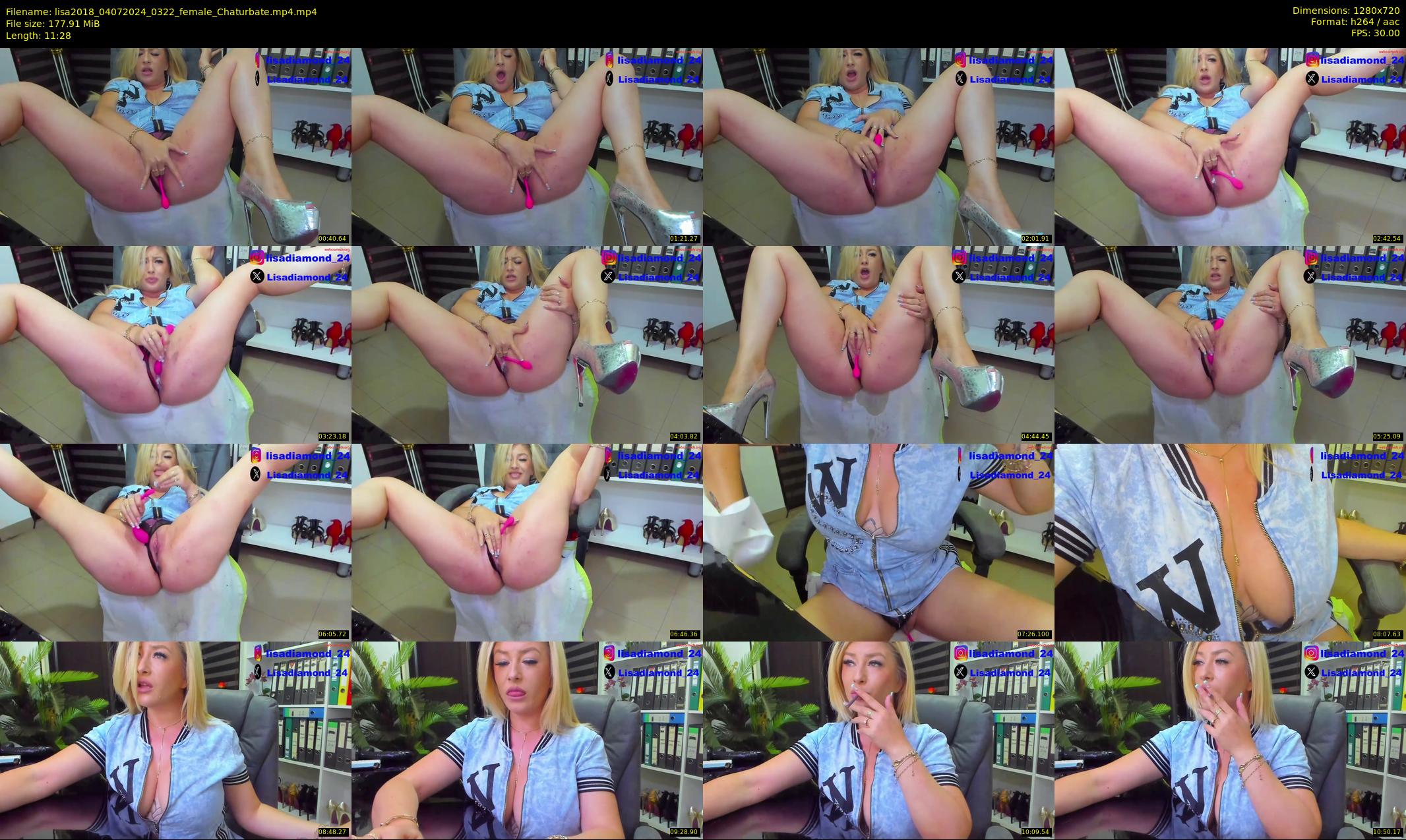 lisa2018 — 12 minute Chaturbate female cam show recording, 720p, Jul 4, 2024