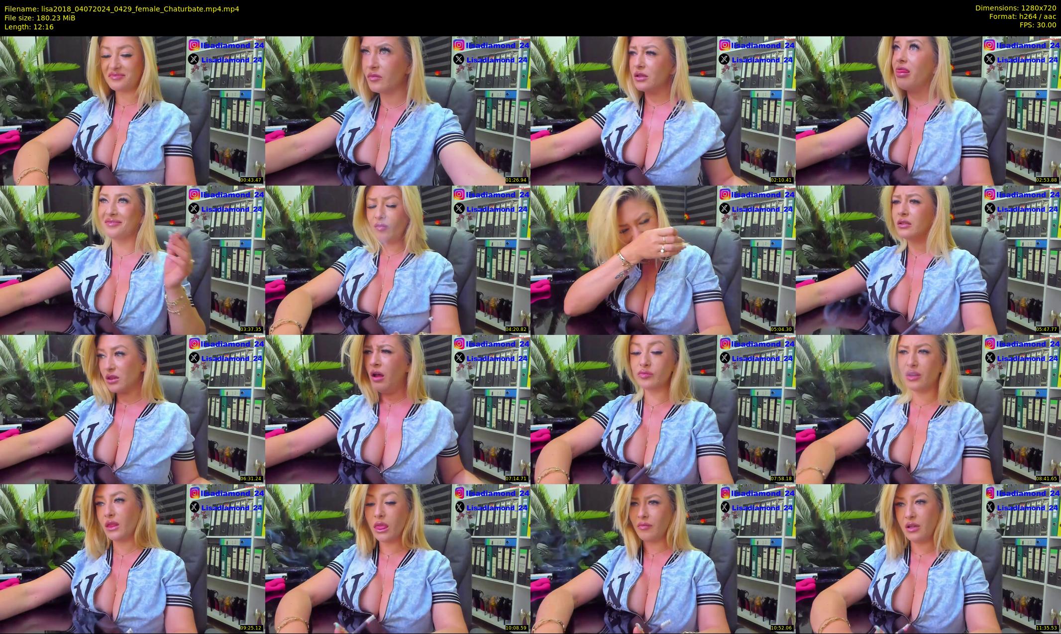 lisa2018 — 13 minute Chaturbate female cam show recording, 720p, Jul 4, 2024
