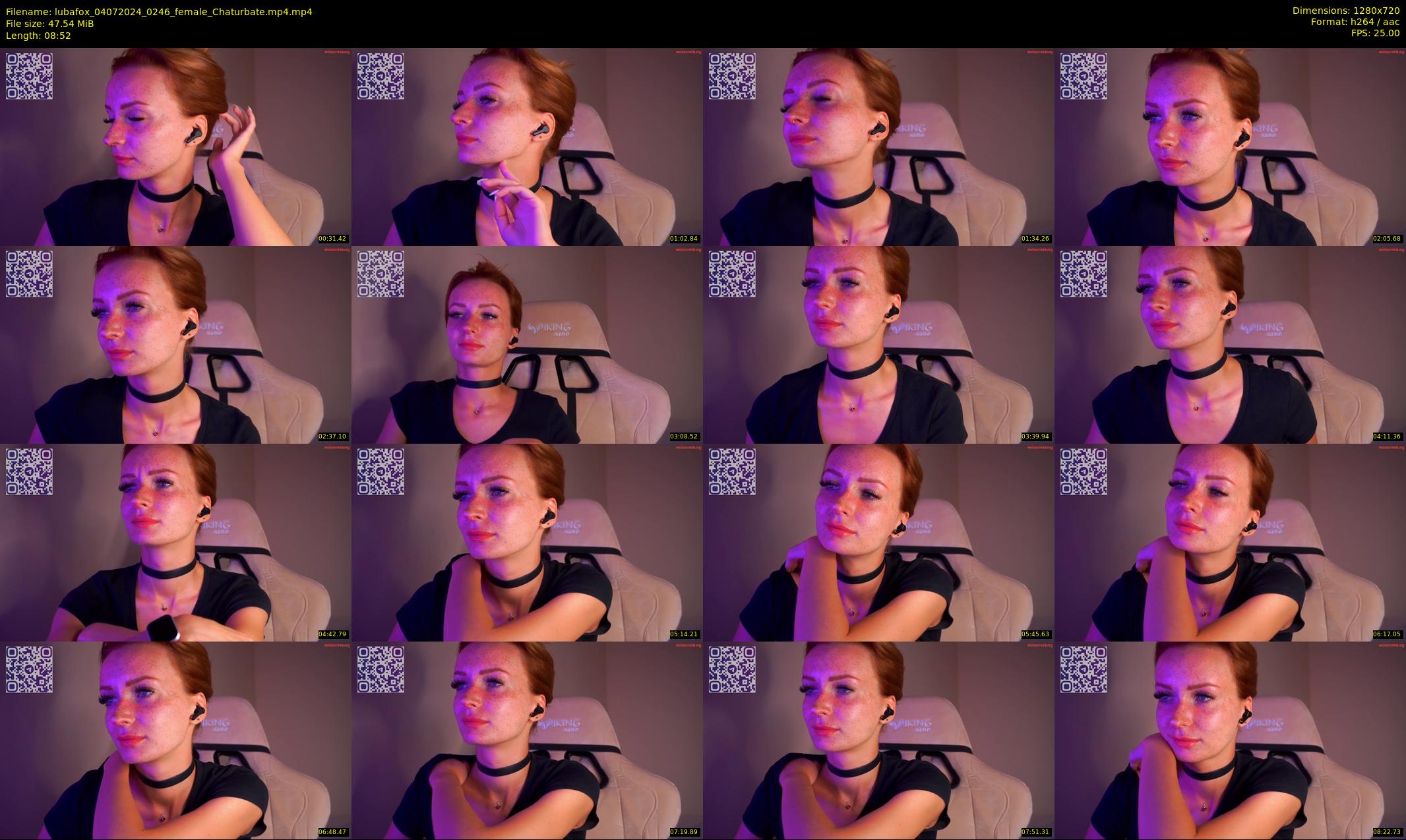 lubafox — 9 minute Chaturbate female cam show recording, 720p, Jul 4, 2024