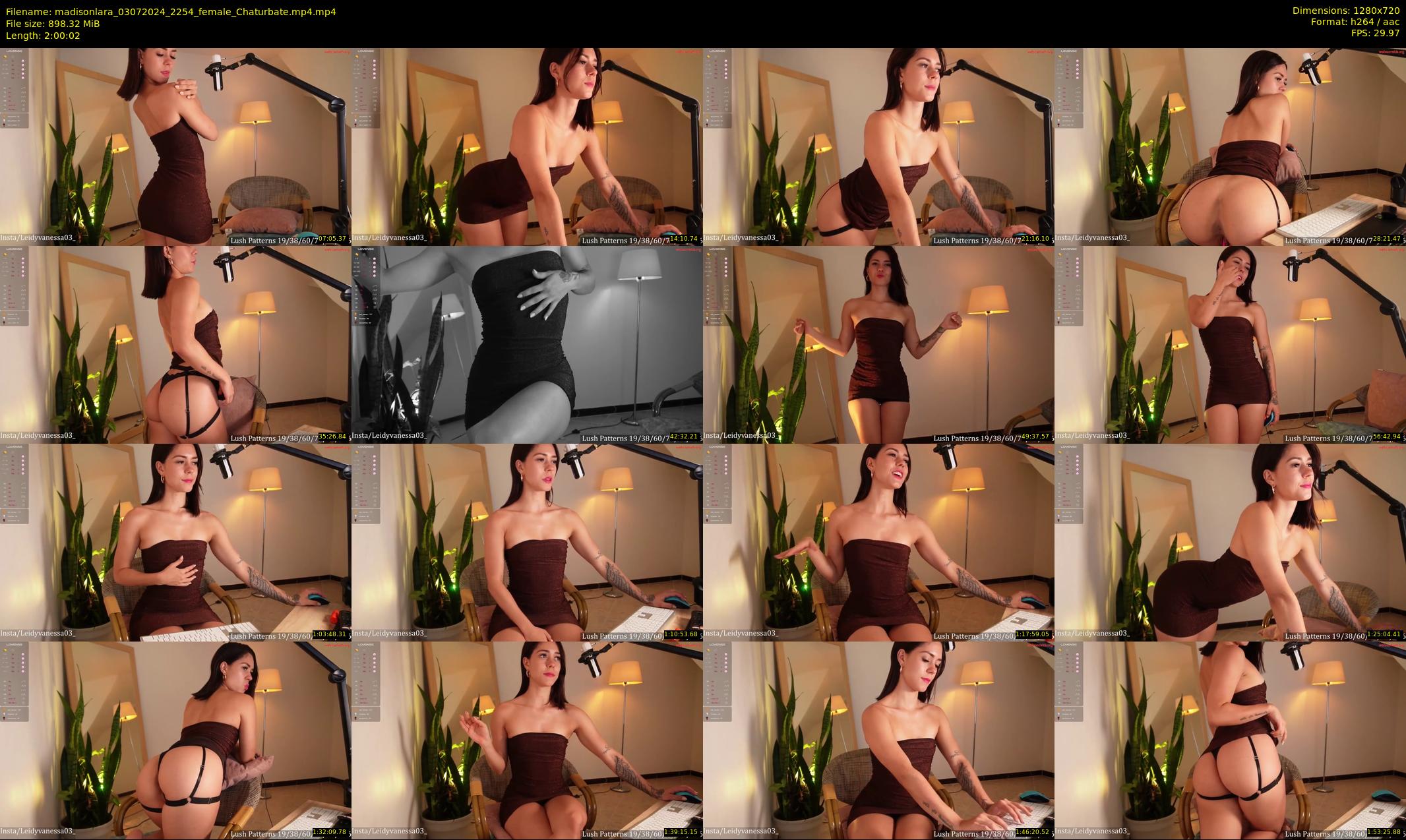 madisonlara — 121 minute Chaturbate female cam show recording, 720p, Jul 3, 2024