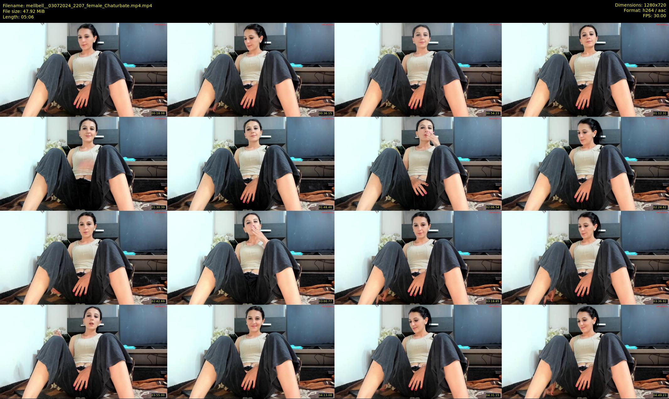 mellbell_ — 6 minute Chaturbate female cam show recording, 720p, Jul 3, 2024