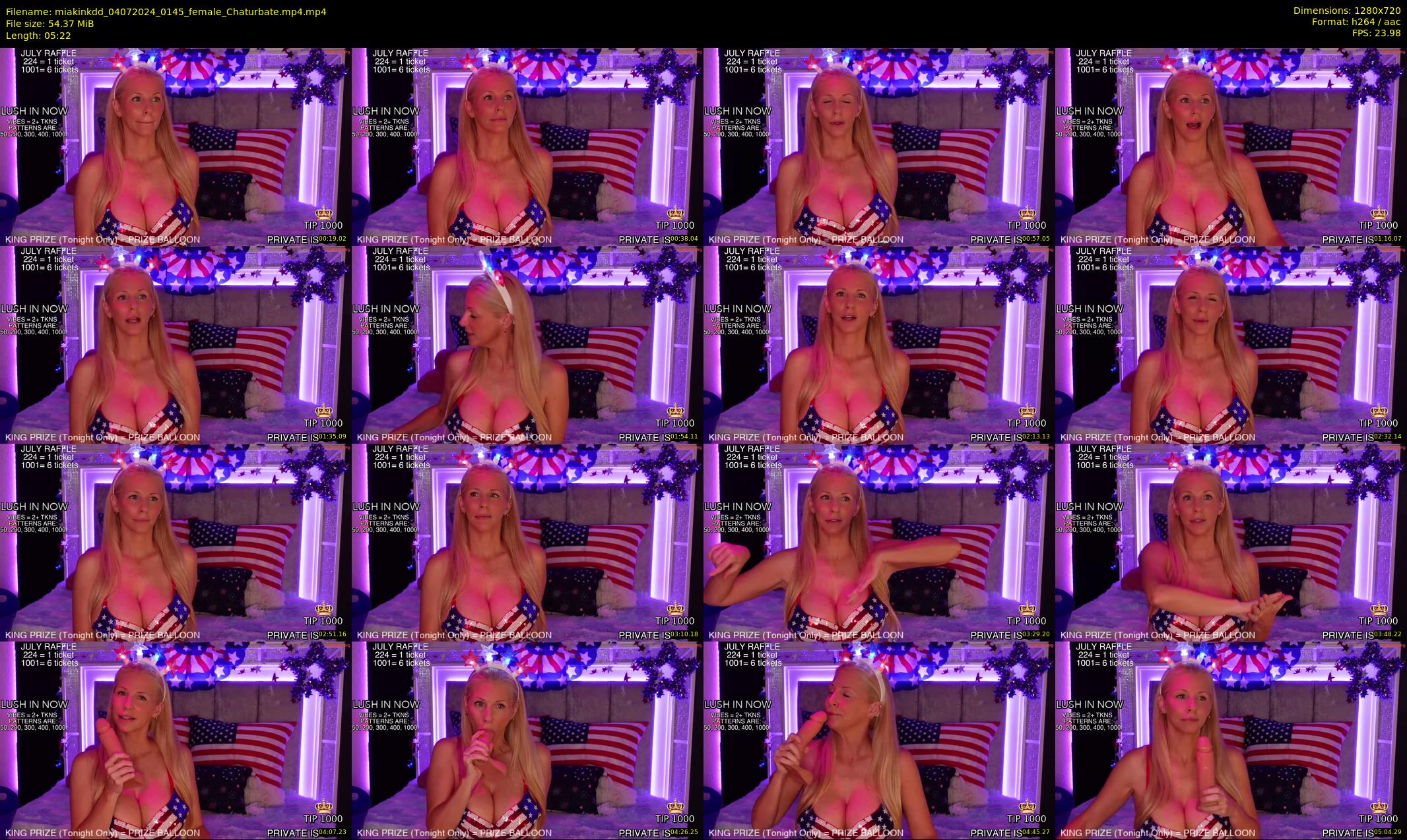 miakinkdd — 6 minute Chaturbate female cam show recording, 720p, Jul 4, 2024