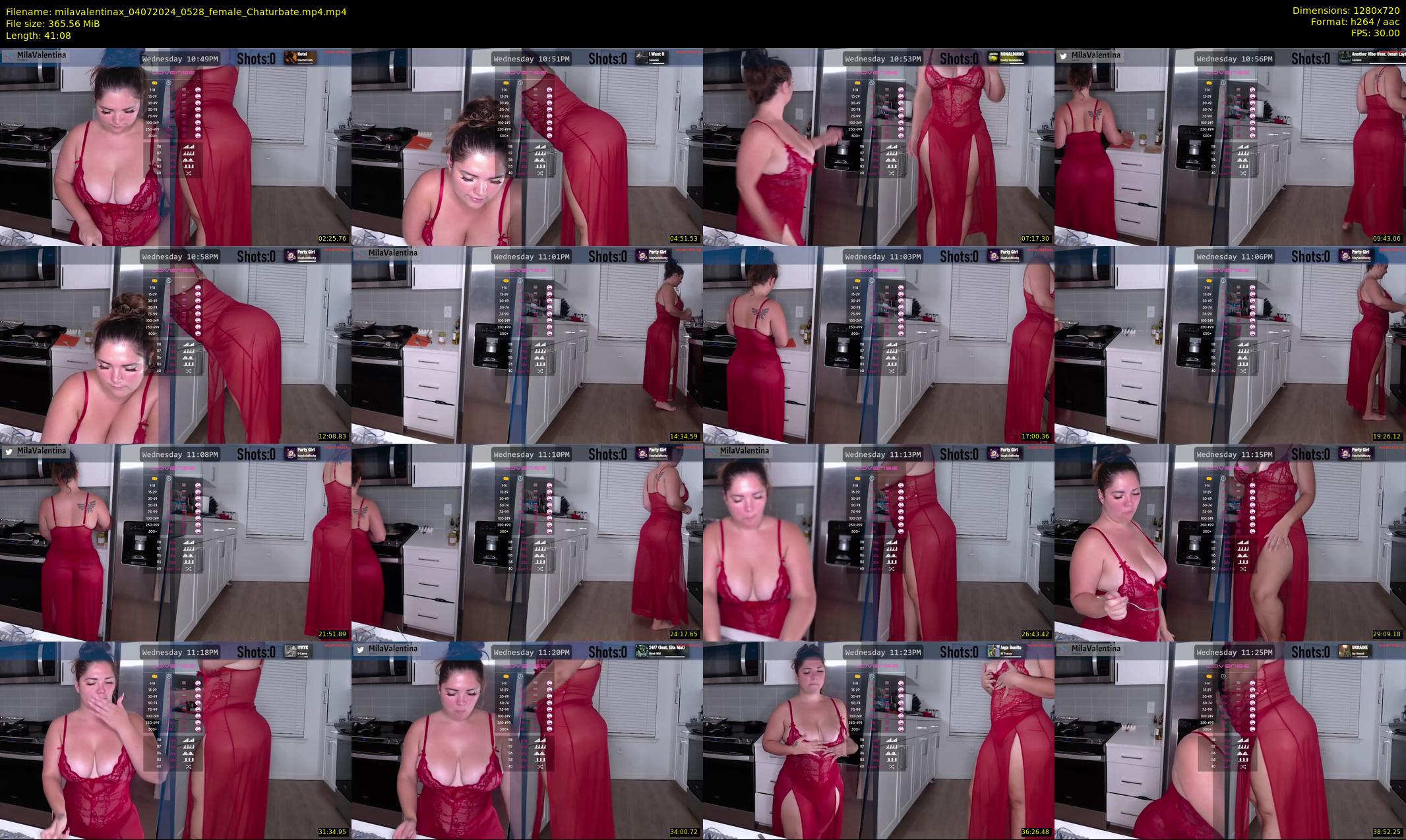 milavalentinax — 42 minute Chaturbate female cam show recording, 720p, Jul 4, 2024