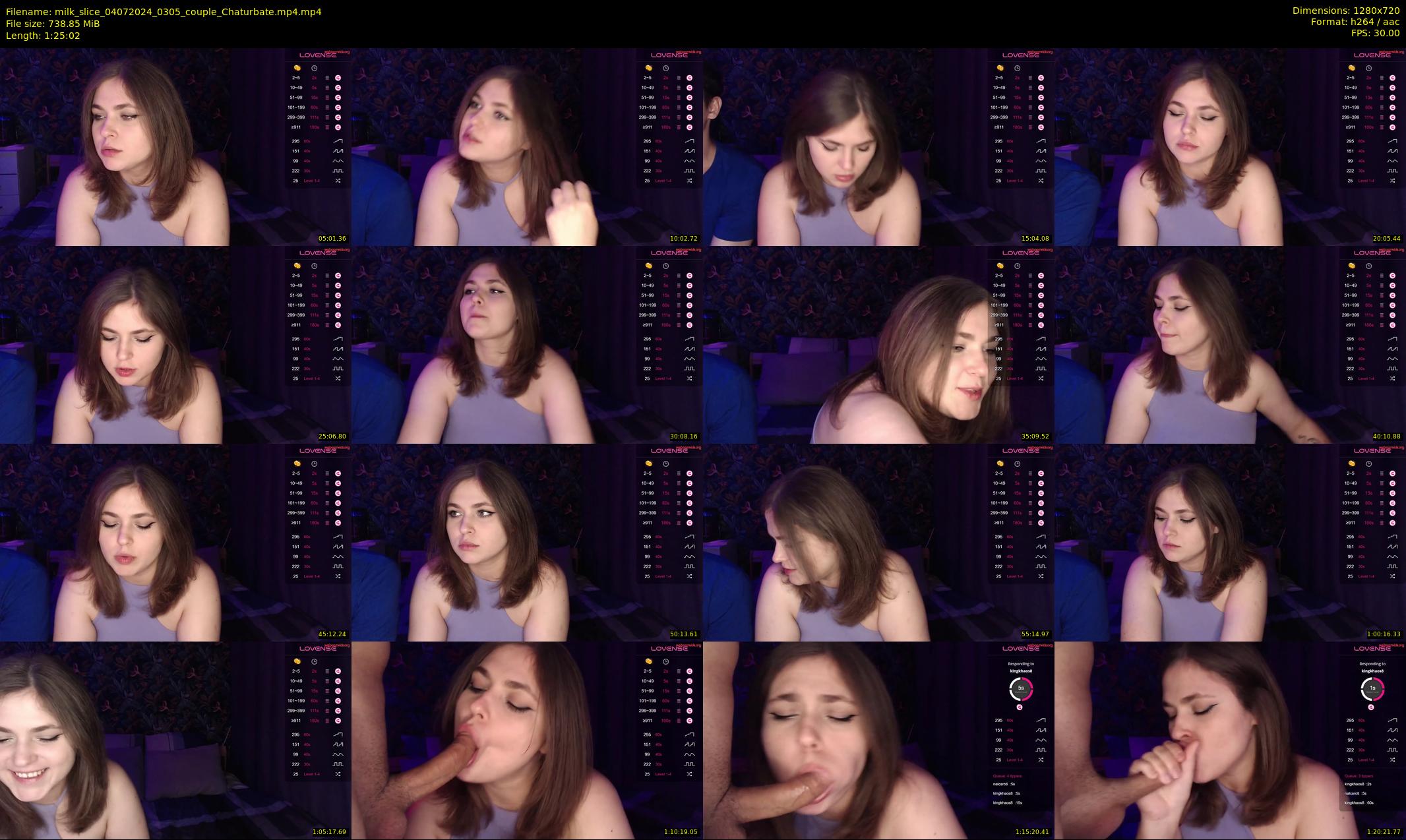 milk_slice — 86 minute Chaturbate couple cam show recording, 720p, Jul 4, 2024