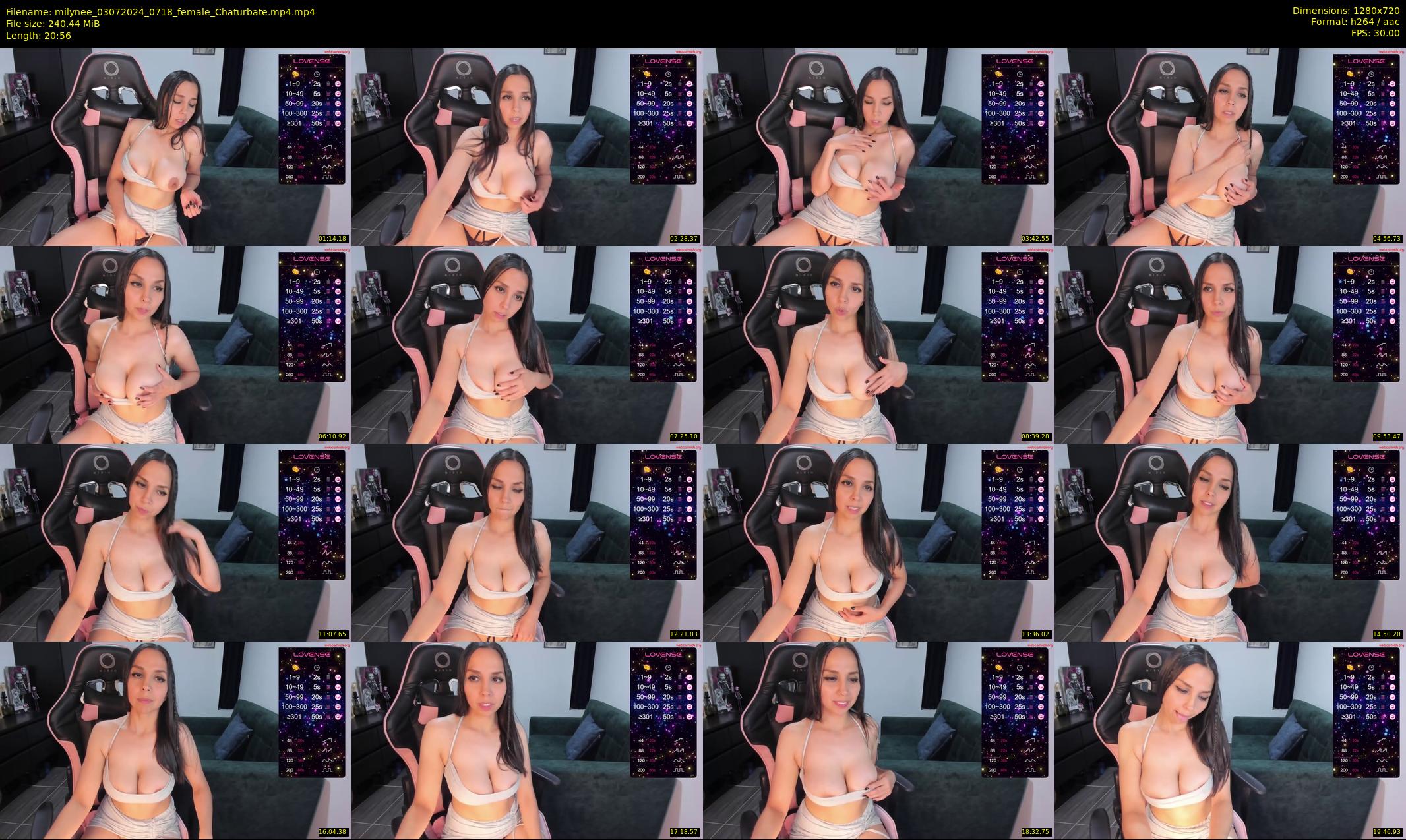 milynee — 21 minute Chaturbate female cam show recording, 720p, Jul 3, 2024