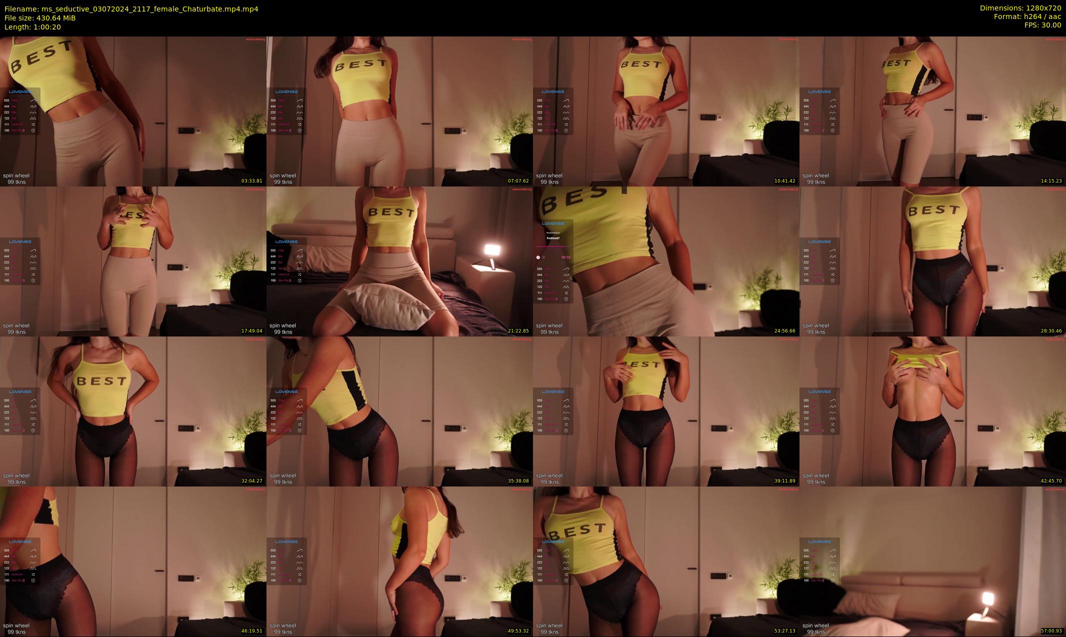 ms_seductive — 61 minute Chaturbate female cam show recording, 720p, Jul 3, 2024