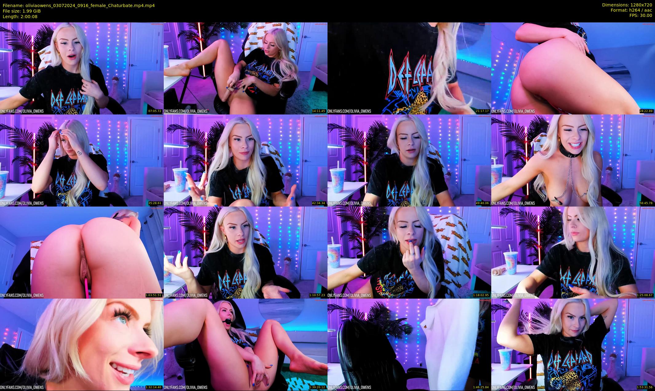 oliviaowens — 121 minute Chaturbate female cam show recording, 720p, Jul 3, 2024