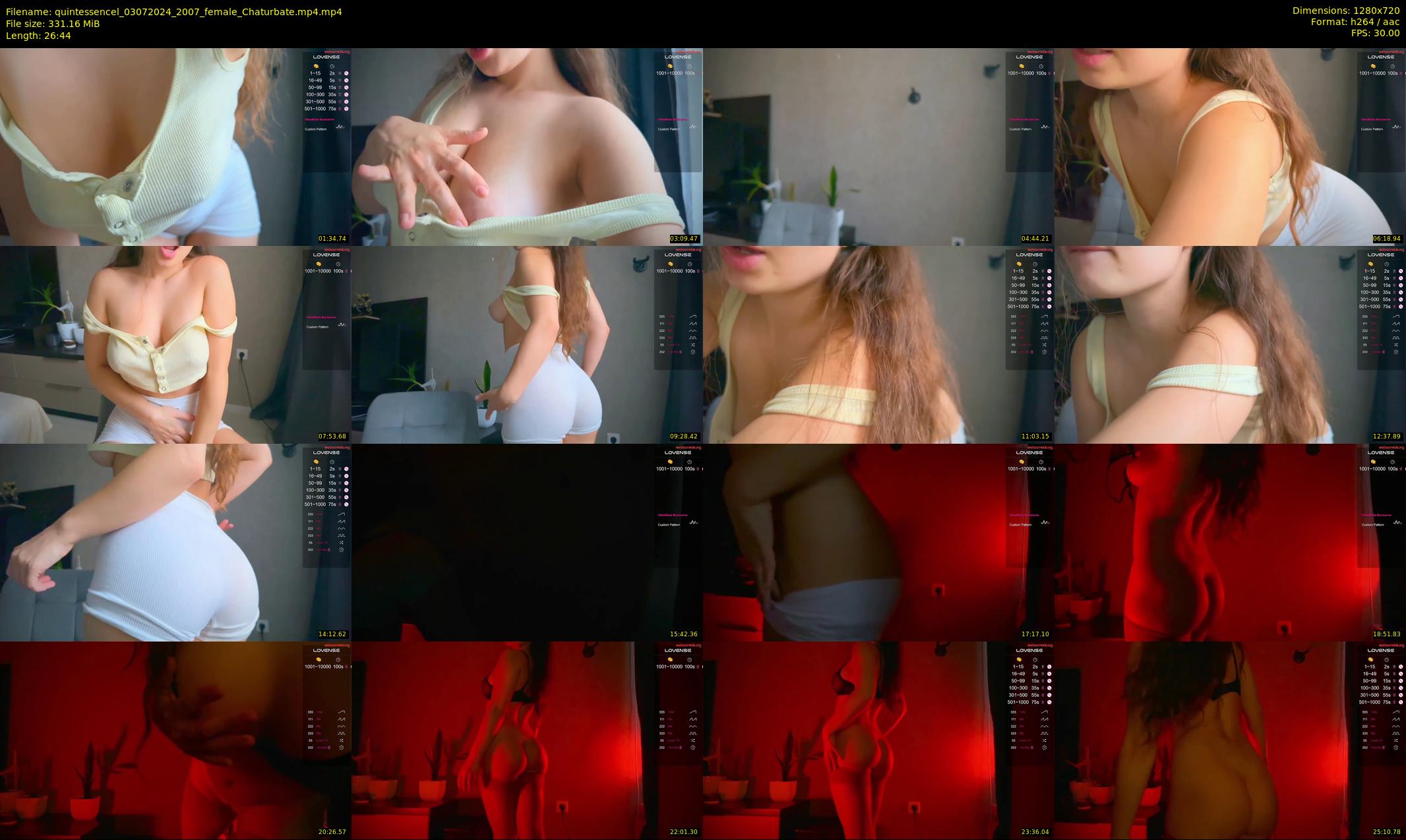 quintessencel — 27 minute Chaturbate female cam show recording, 720p, Jul 3, 2024