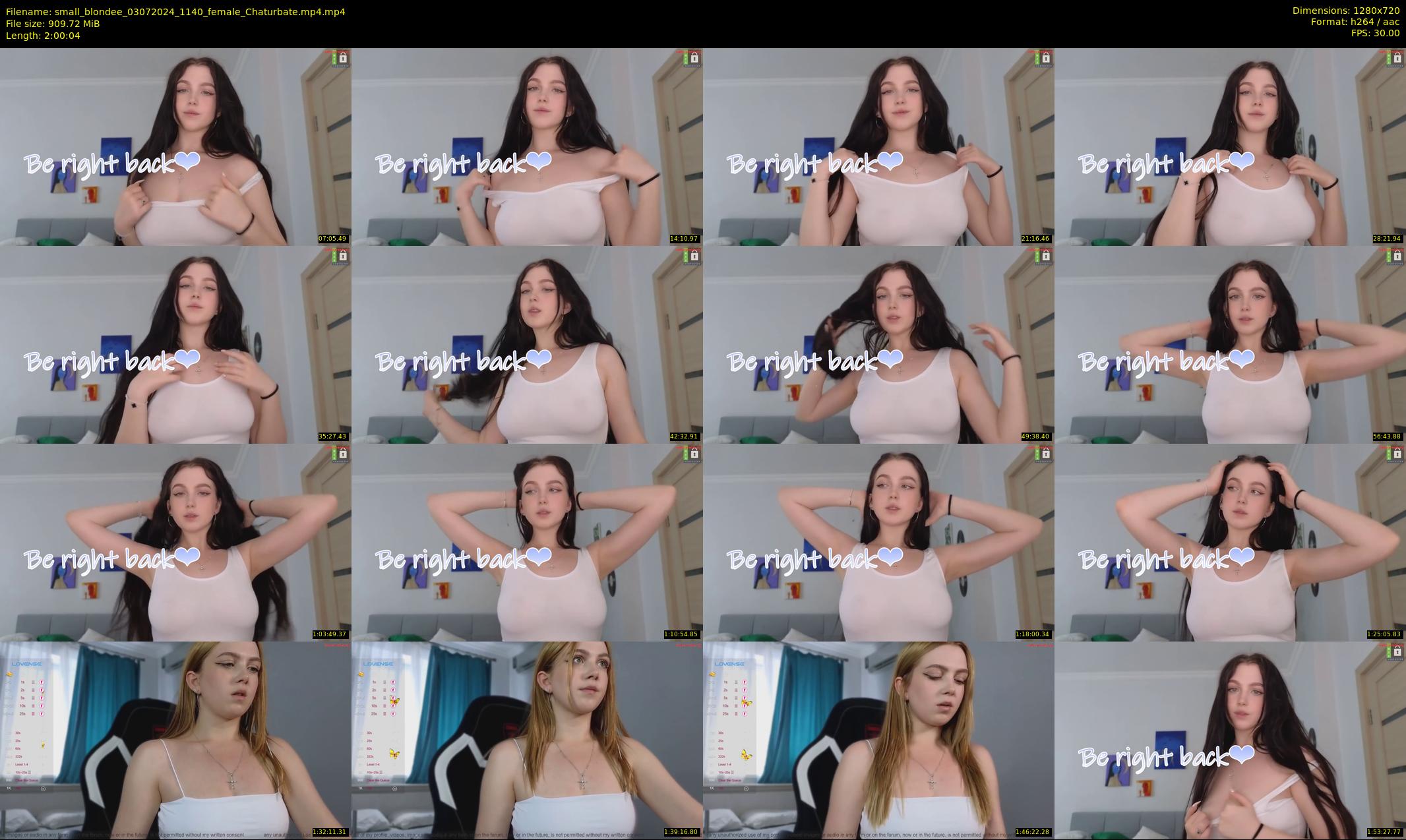small_blondee — 121 minute Chaturbate female cam show recording, 720p, Jul 3, 2024