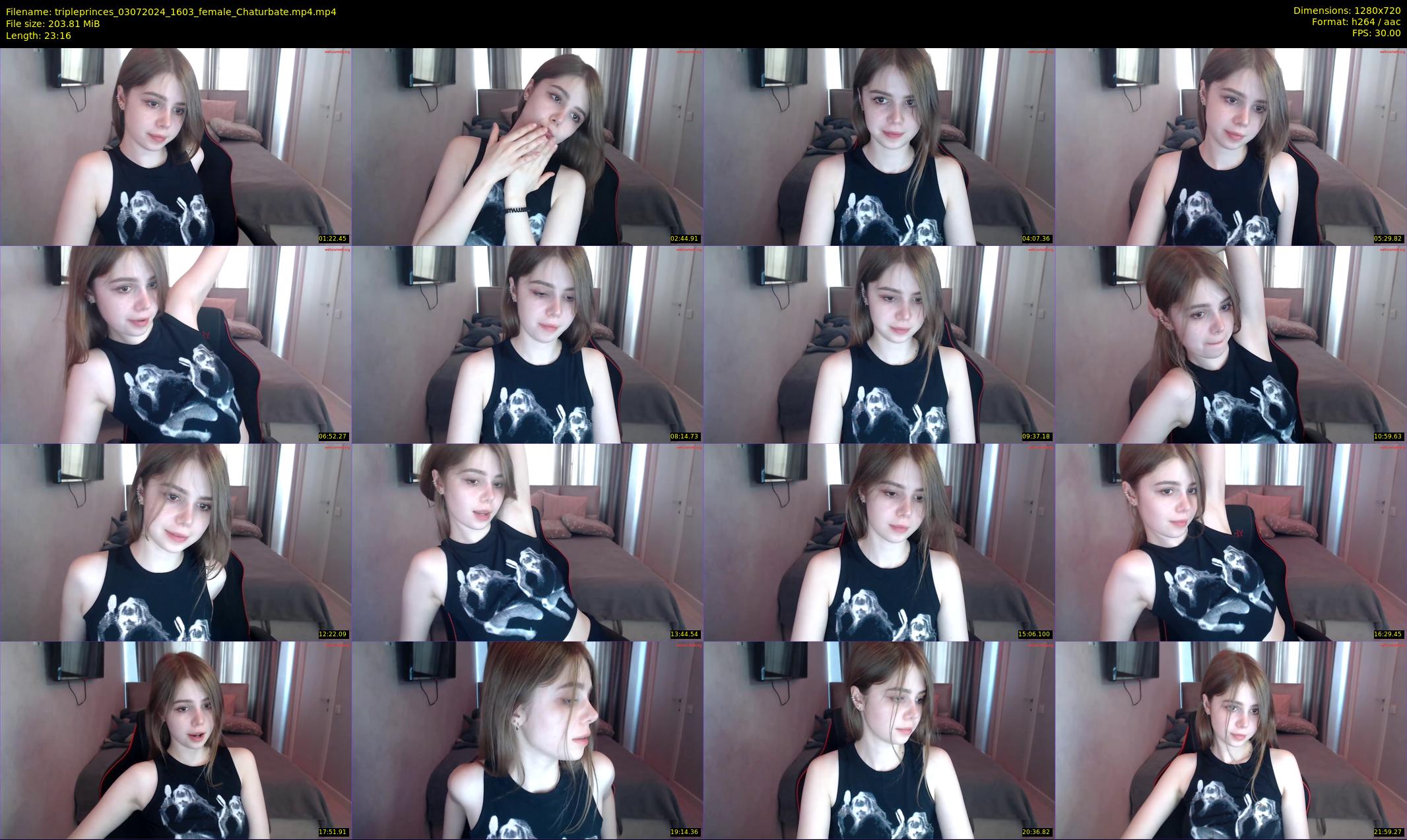 tripleprinces — 24 minute Chaturbate female cam show recording, 720p, Jul 3, 2024