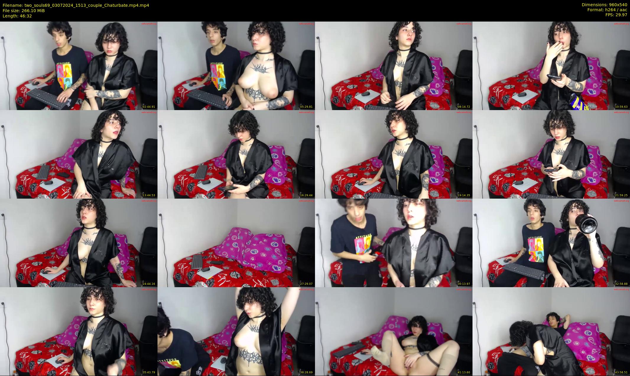 two_souls69 — 47 minute Chaturbate couple cam show recording, 480p, Jul 3, 2024