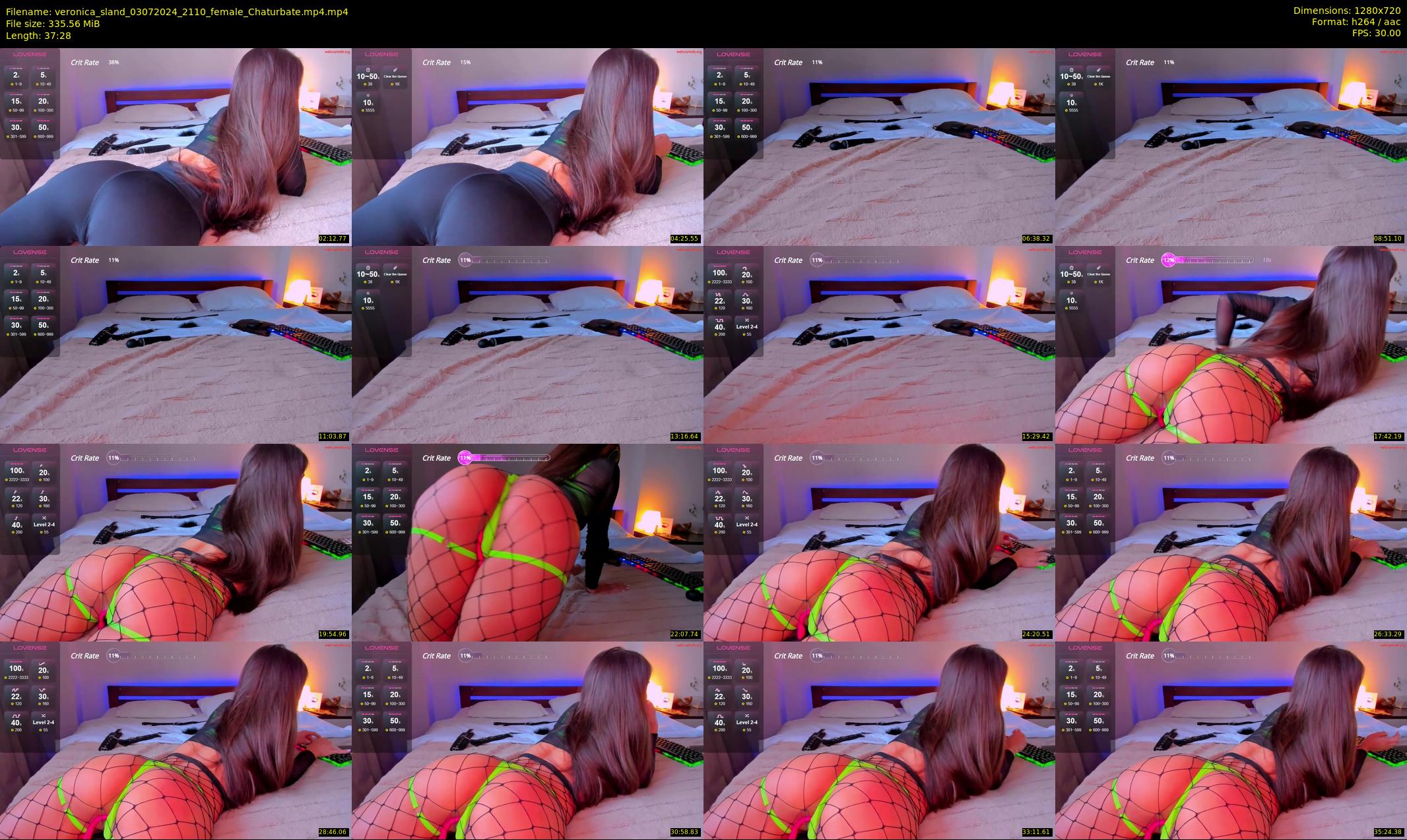 veronica_sland — 38 minute Chaturbate female cam show recording, 720p, Jul 3, 2024
