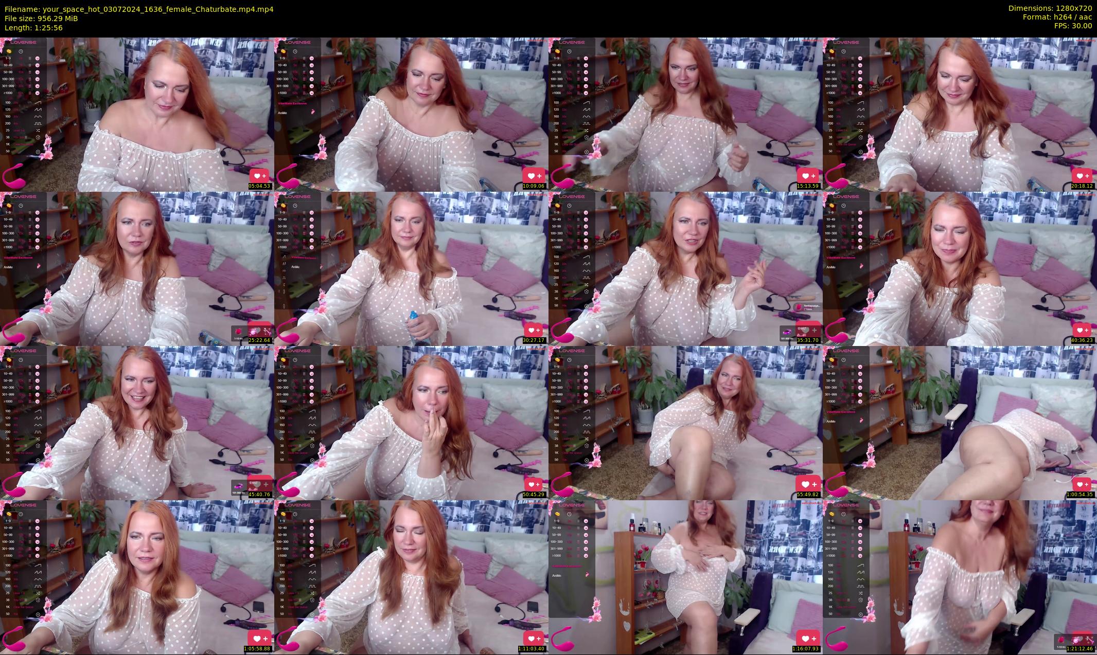 your_space_hot — 86 minute Chaturbate female cam show recording, 720p, Jul 3, 2024