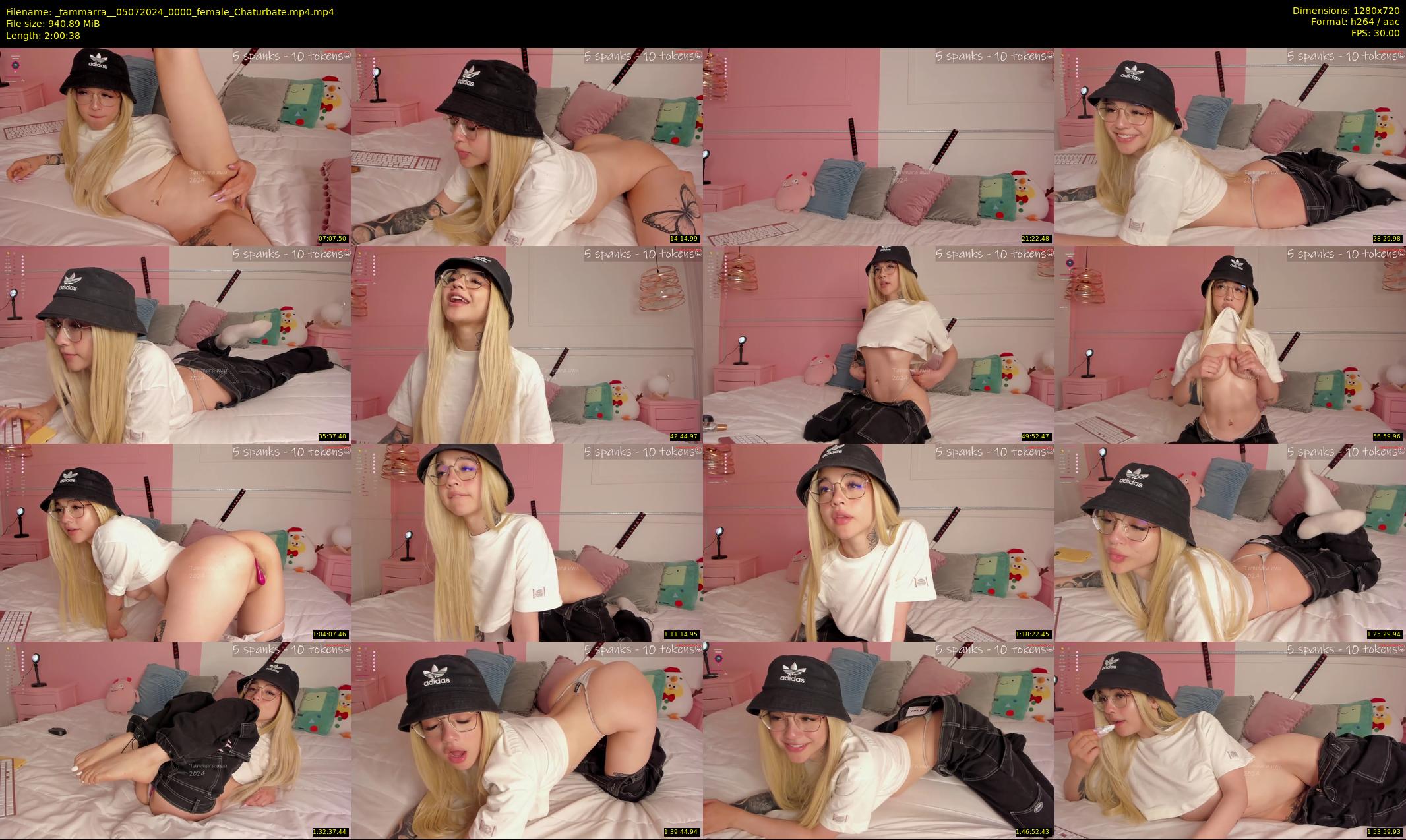 _tammarra_ — 121 minute Chaturbate female cam show recording, 720p, Jul 5, 2024
