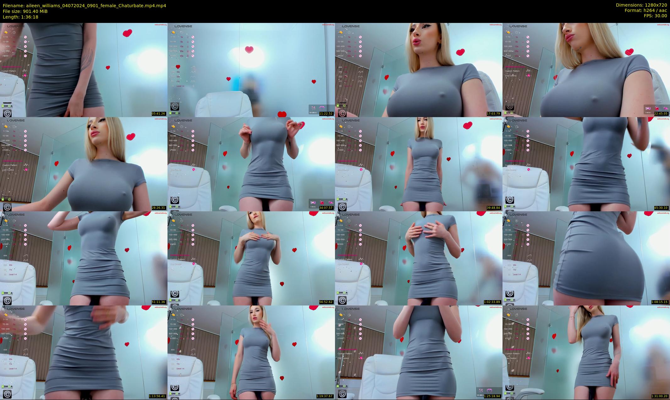 aileen_williams — 97 minute Chaturbate female cam show recording, 720p, Jul 4, 2024