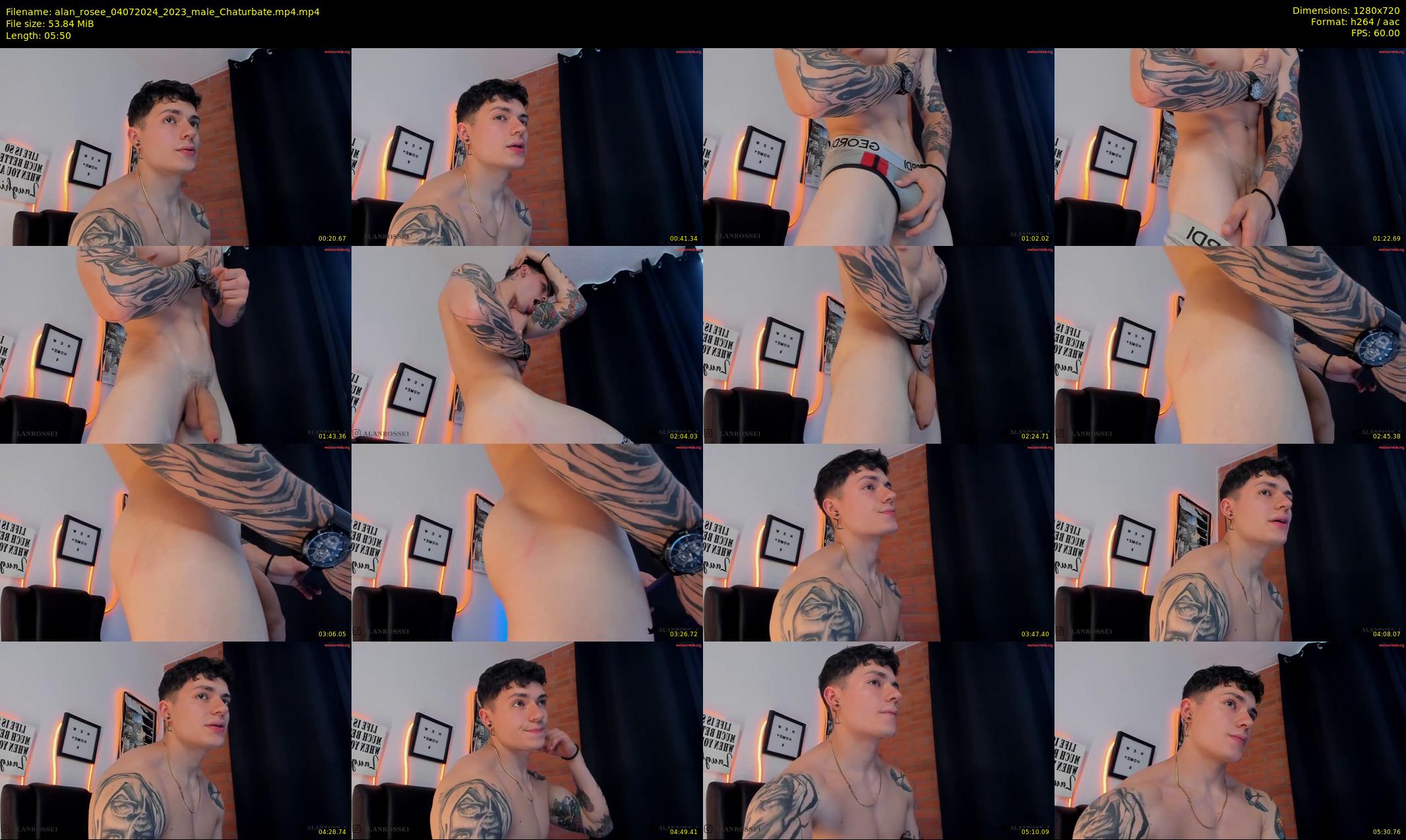 alan_rosee — 6 minute Chaturbate male cam show recording, 720p, Jul 4, 2024