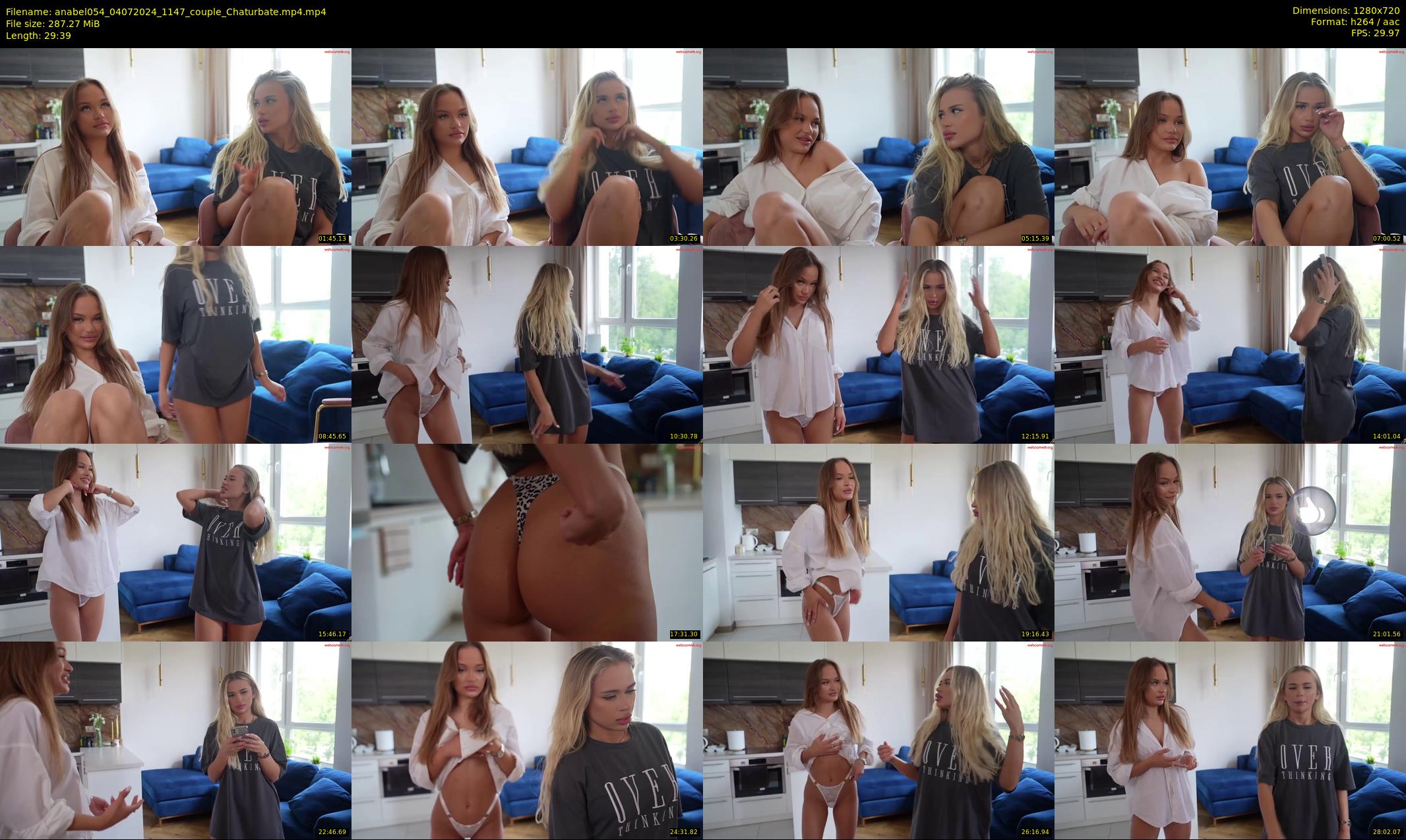 anabel054 — 30 minute Chaturbate female cam show recording, 720p, Jul 4, 2024