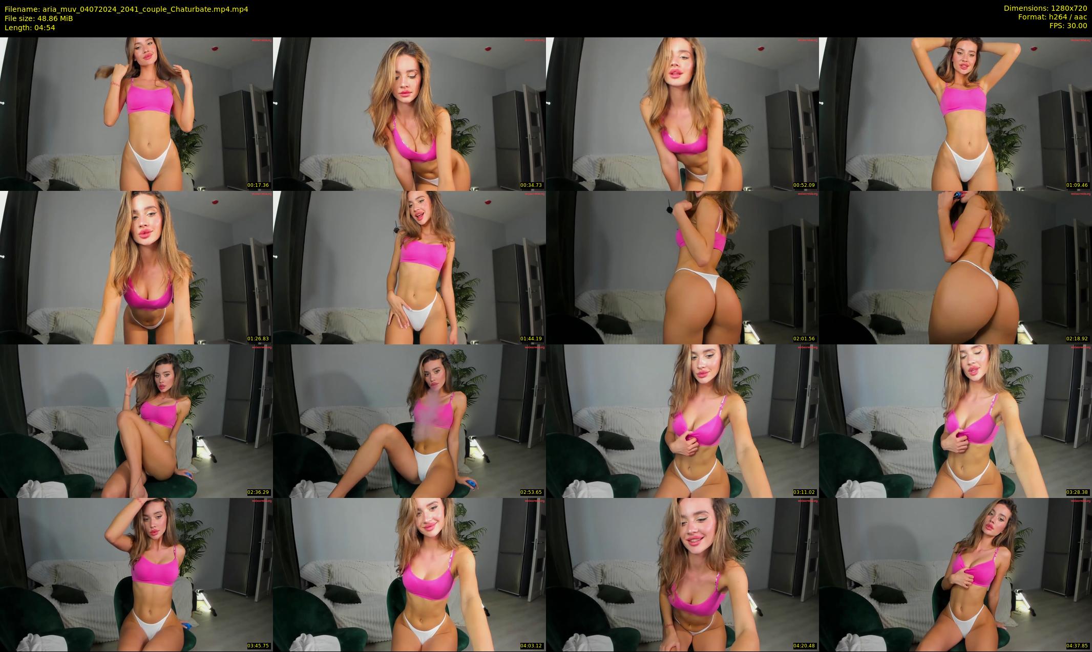 aria_muv — 5 minute Chaturbate female cam show recording, 720p, Jul 4, 2024
