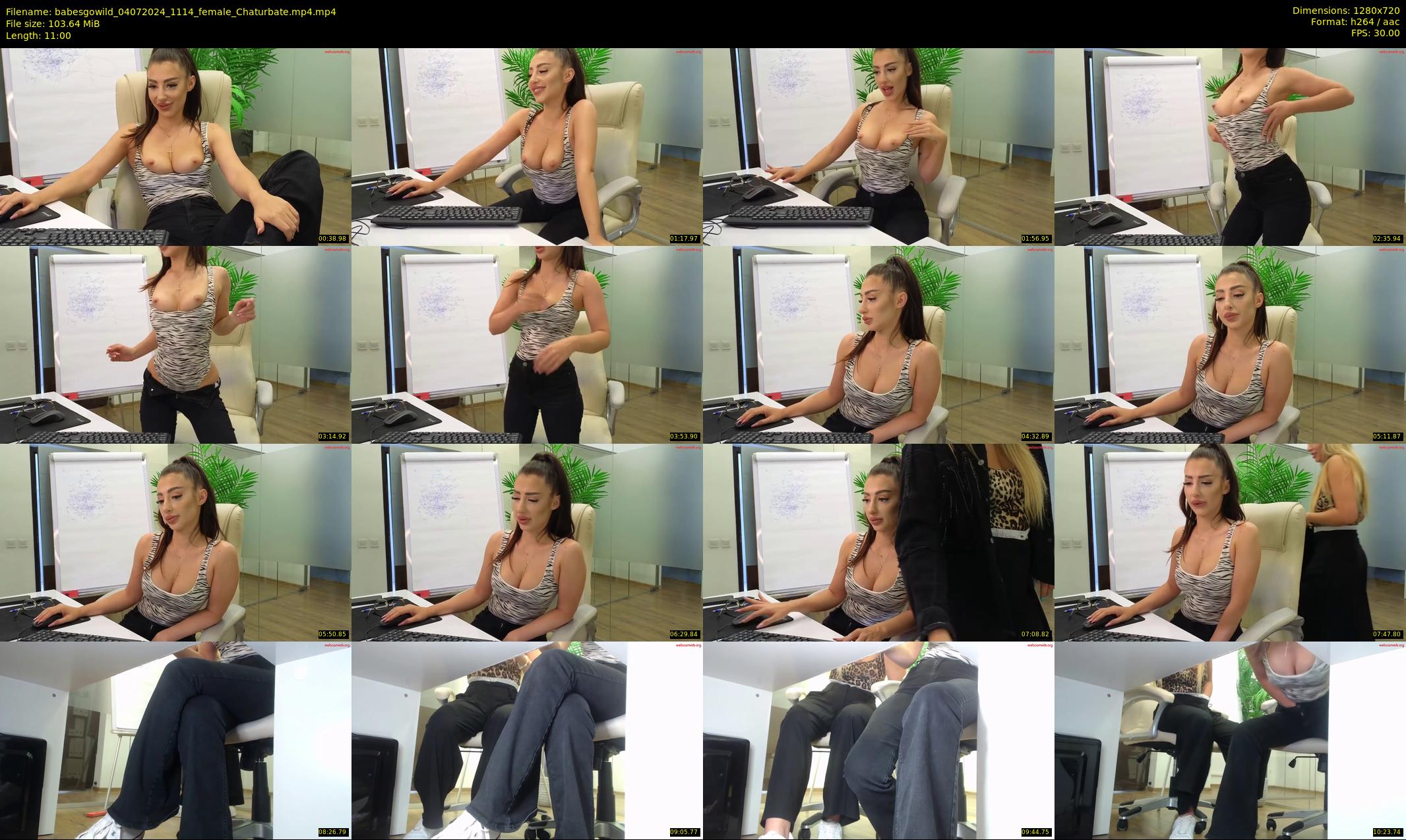 babesgowild — 11 minute Chaturbate couple cam show recording, 720p, Jul 4, 2024